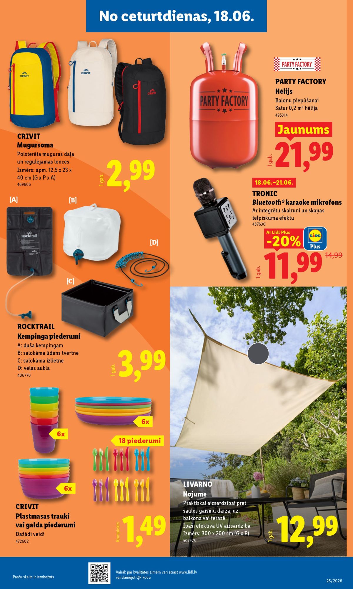 lidl - LIDL - Nepārtikas preču piedāvājums (15.06.2026 - 21.06.2026) - page: 12