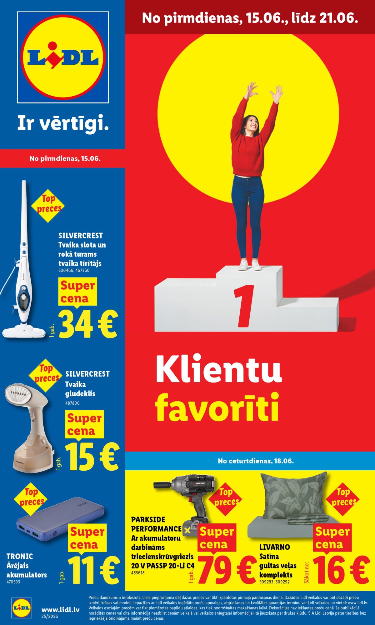 lidl - LIDL - Nepārtikas preču piedāvājums (15.06.2026 - 21.06.2026) - page: 1
