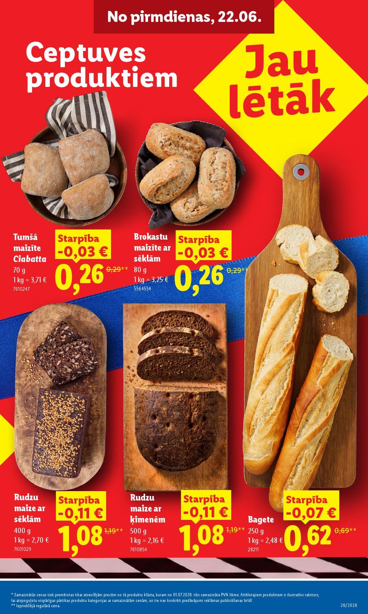 lidl - LIDL - Aktuālais akciju buklets (22.06.2026 - 28.06.2026) - page: 2