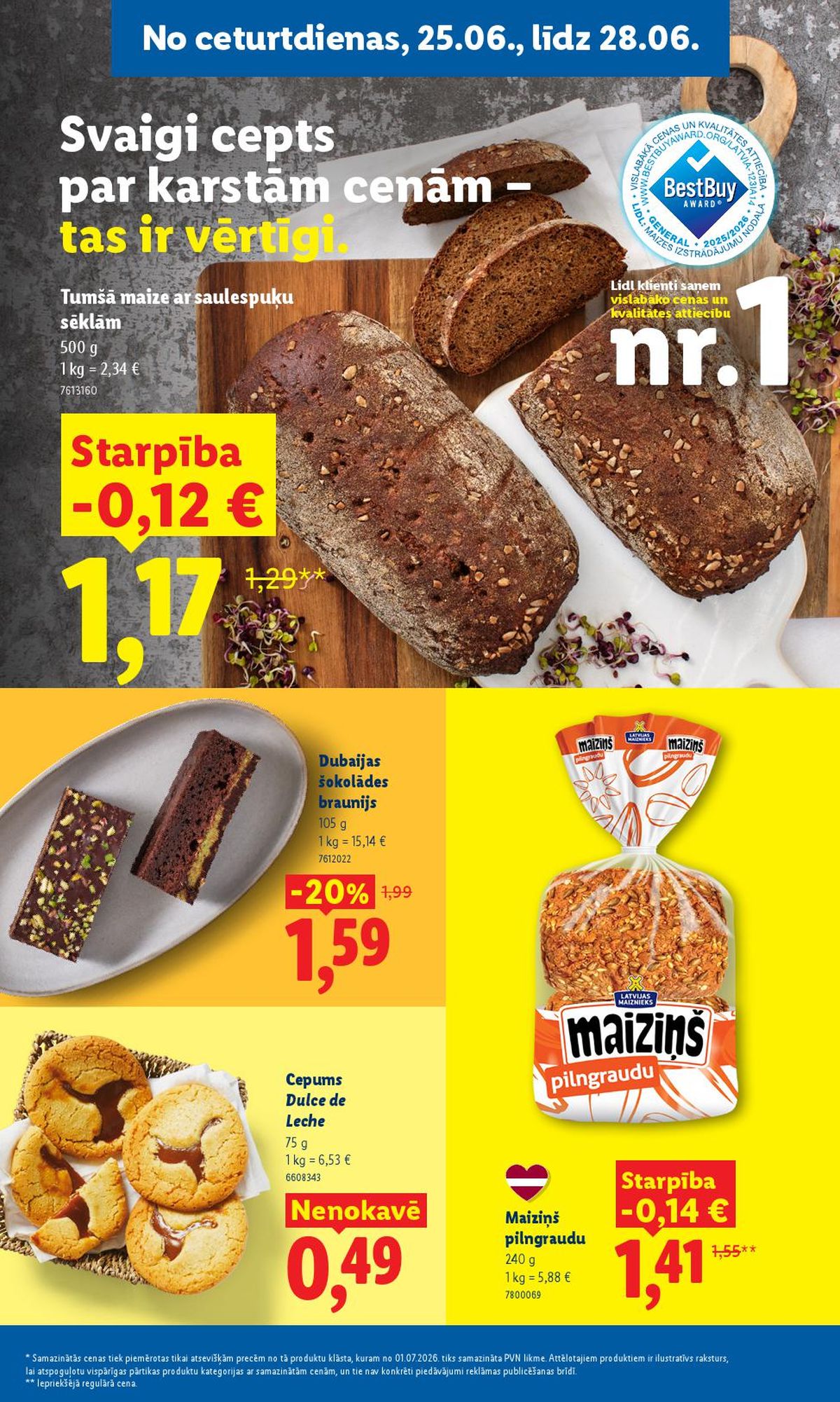 lidl - LIDL - Aktuālais akciju buklets (22.06.2026 - 28.06.2026) - page: 19