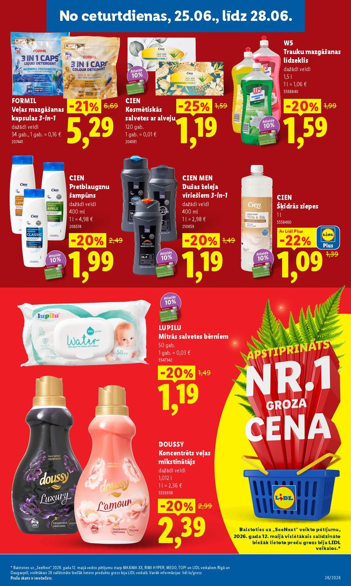 lidl - LIDL - Aktuālais akciju buklets (22.06.2026 - 28.06.2026) - page: 16