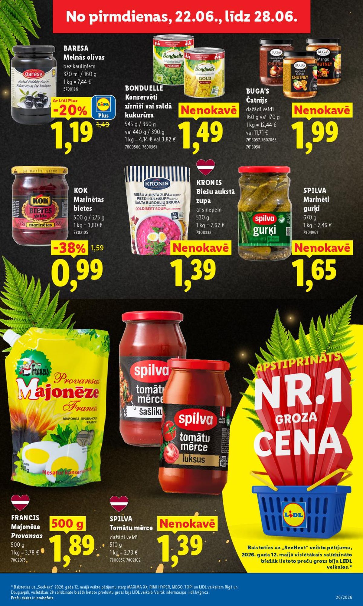 lidl - LIDL - Aktuālais akciju buklets (22.06.2026 - 28.06.2026) - page: 7