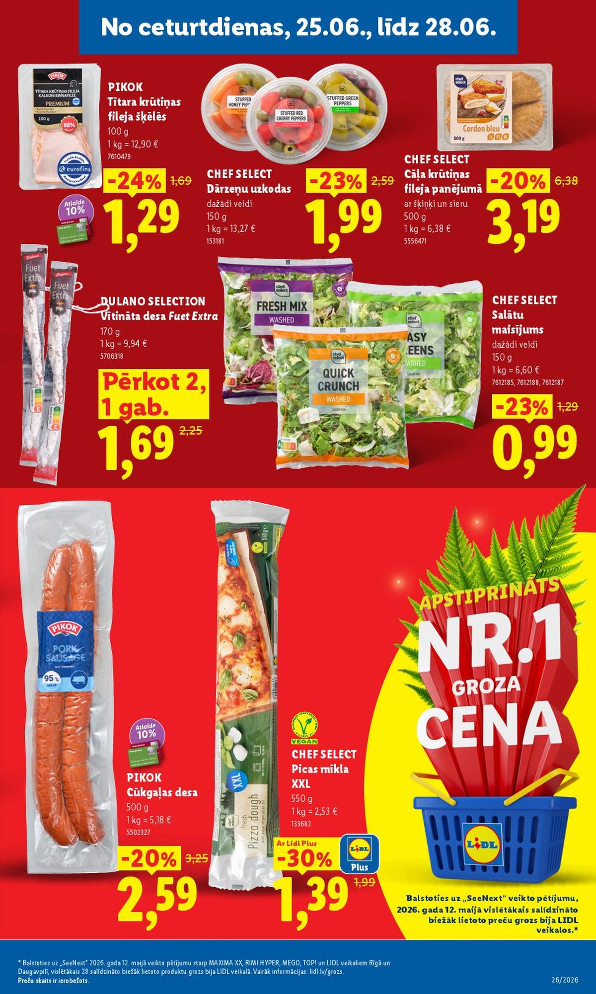 lidl - LIDL - Aktuālais akciju buklets (22.06.2026 - 28.06.2026) - page: 18