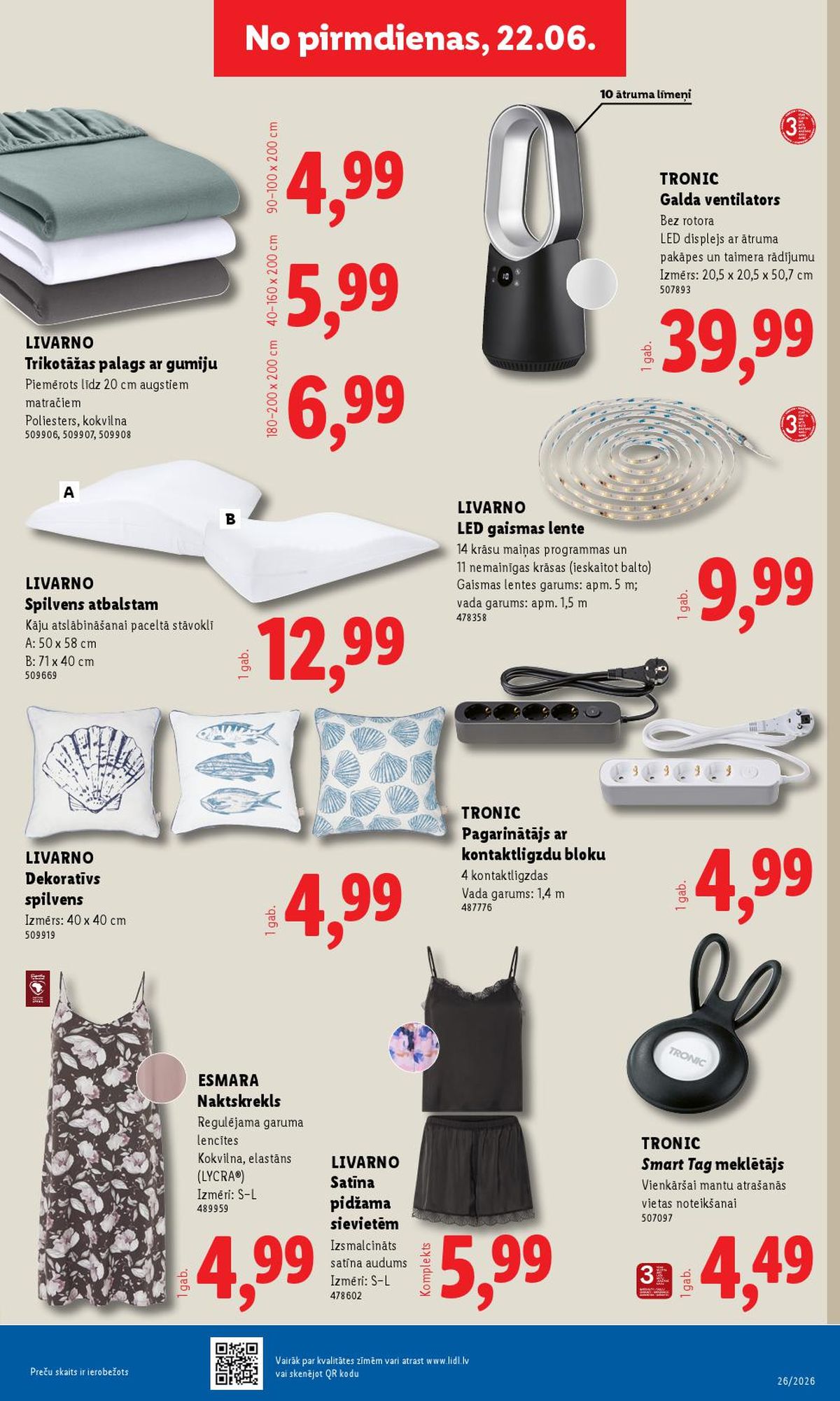 lidl - LIDL - Nepārtikas preču piedāvājums (22.06.2026 - 28.06.2026) - page: 2