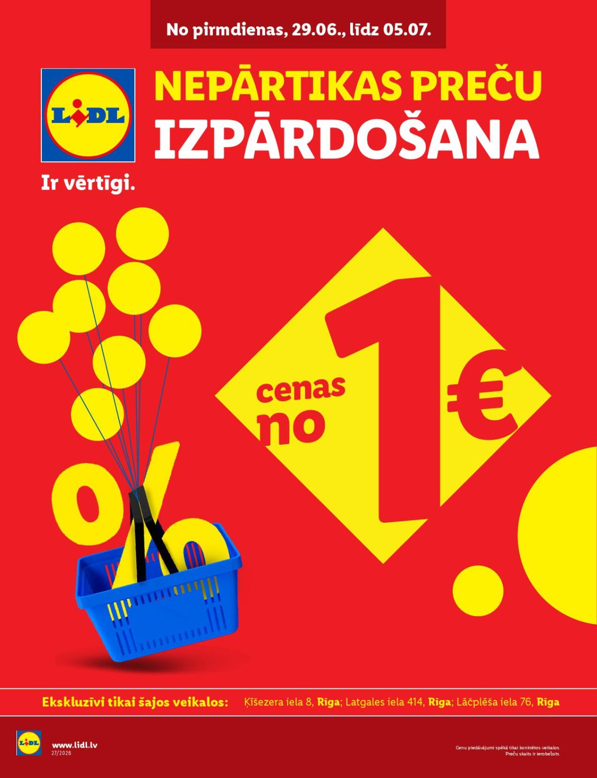 lidl - LIDL - Atlaižu viesulis (29.06.2026 - 05.07.2026) - page: 1