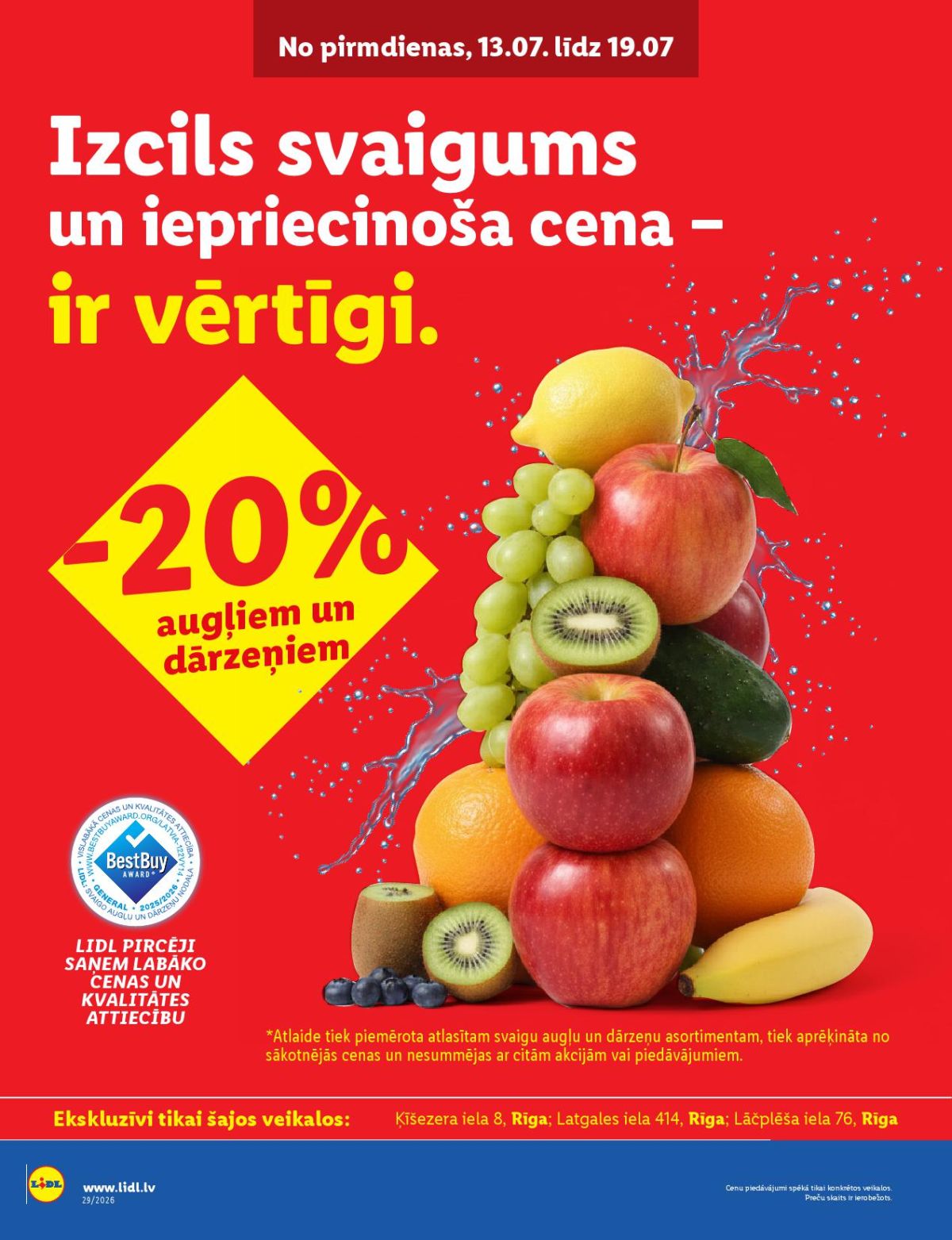 lidl - LIDL - Atlaižu viesulis (13.07.2026 - 19.07.2026) - page: 1