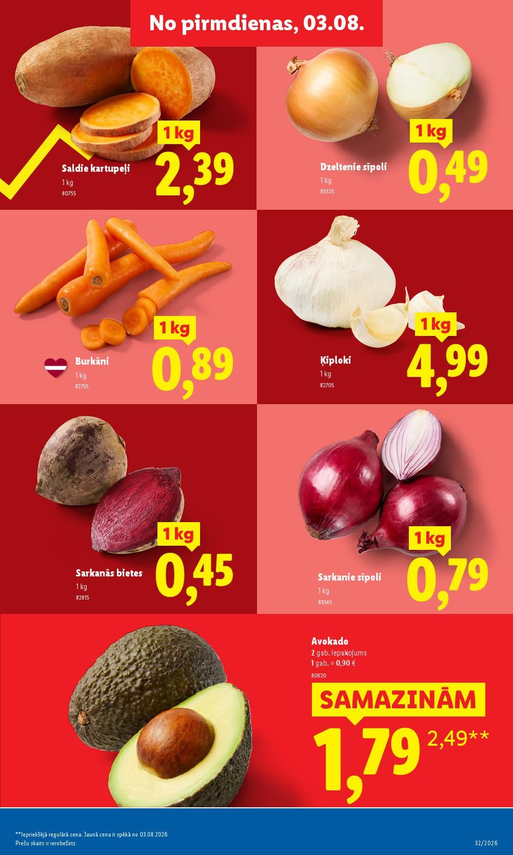 lidl - LIDL - Aktuālais akciju buklets (03.08.2026 - 09.08.2026) - page: 2