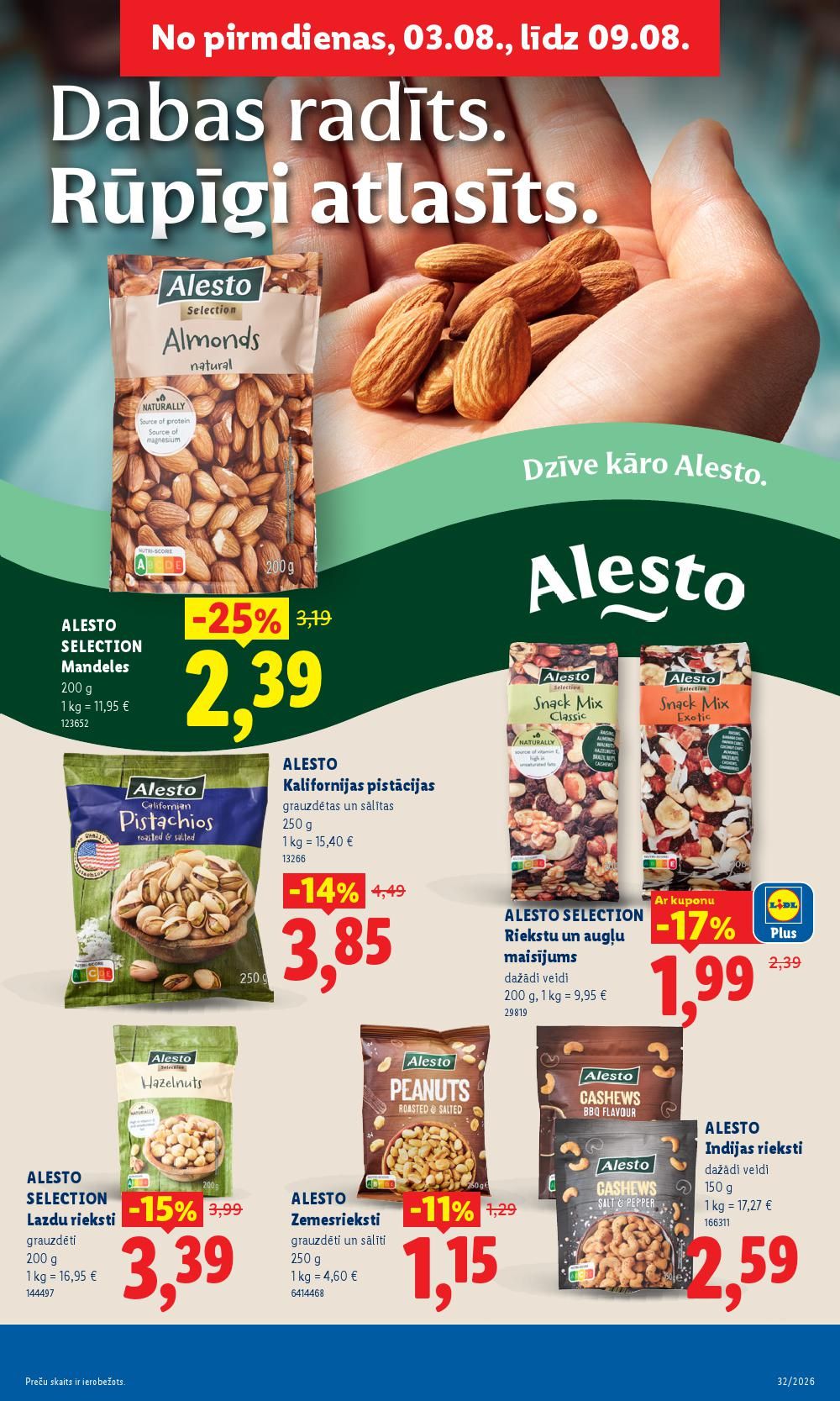 lidl - LIDL - Aktuālais akciju buklets (03.08.2026 - 09.08.2026) - page: 13