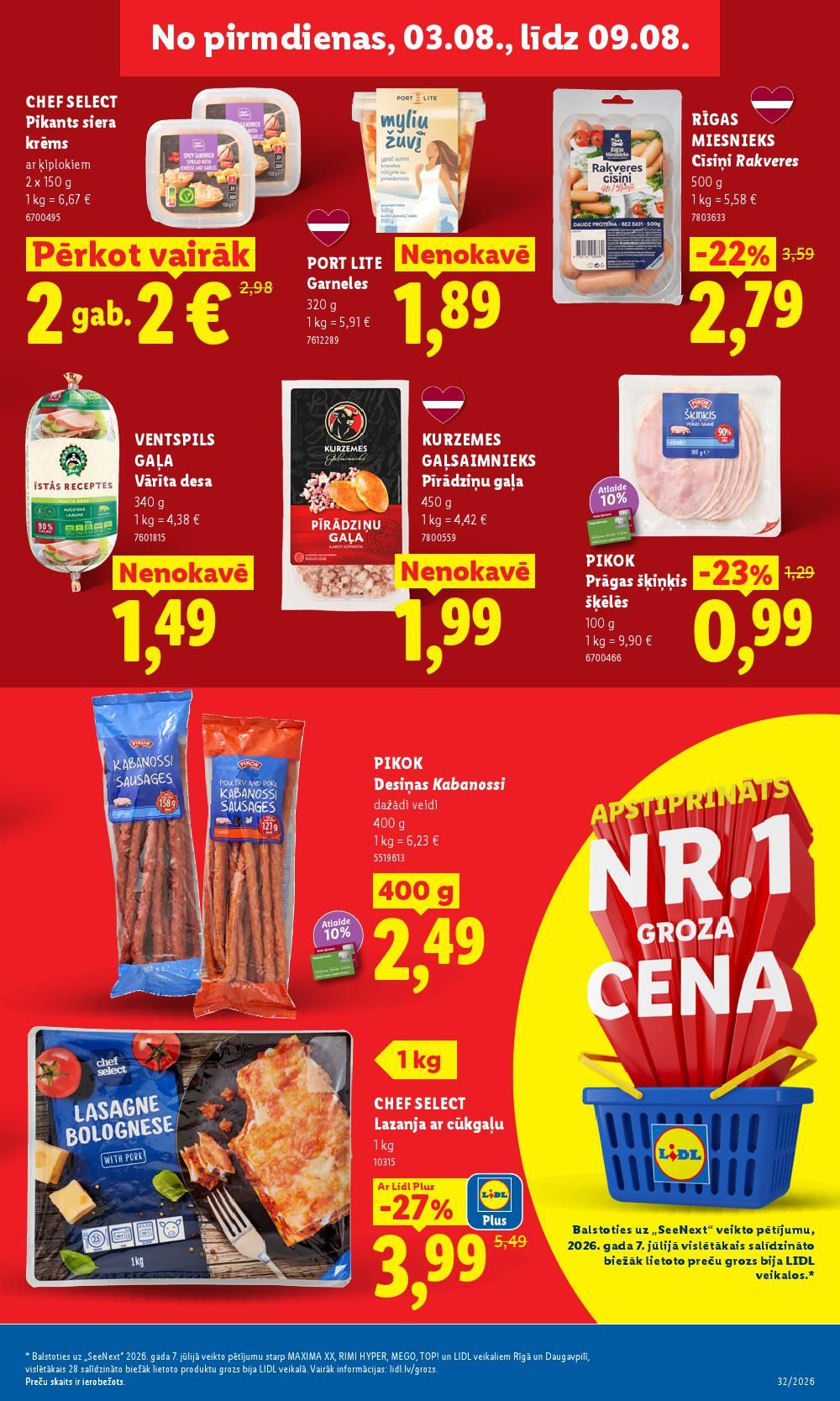 lidl - LIDL - Aktuālais akciju buklets (03.08.2026 - 09.08.2026) - page: 10