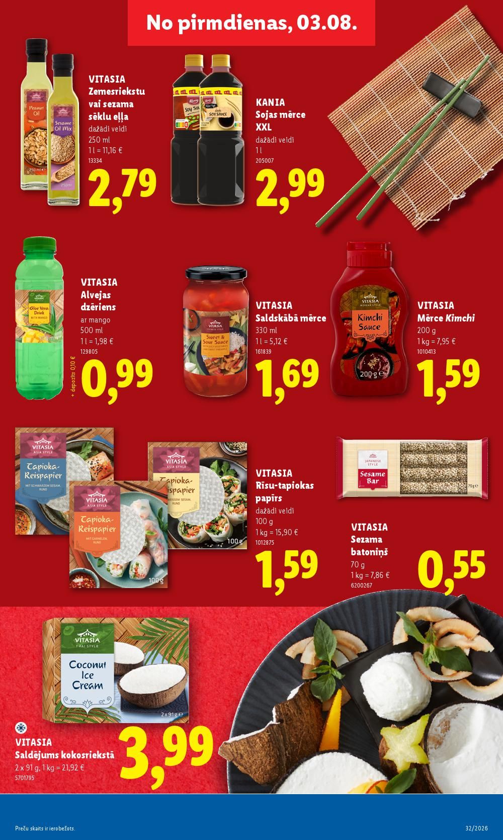 lidl - LIDL - Aktuālais akciju buklets (03.08.2026 - 09.08.2026) - page: 8