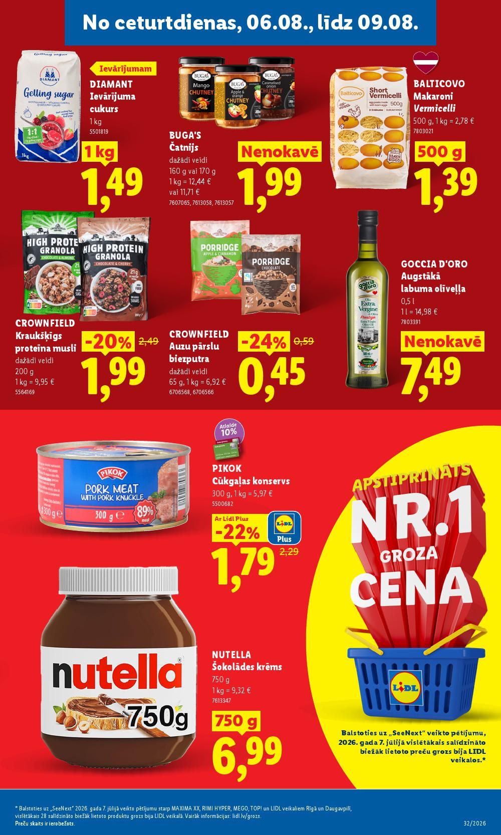 lidl - LIDL - Aktuālais akciju buklets (03.08.2026 - 09.08.2026) - page: 19