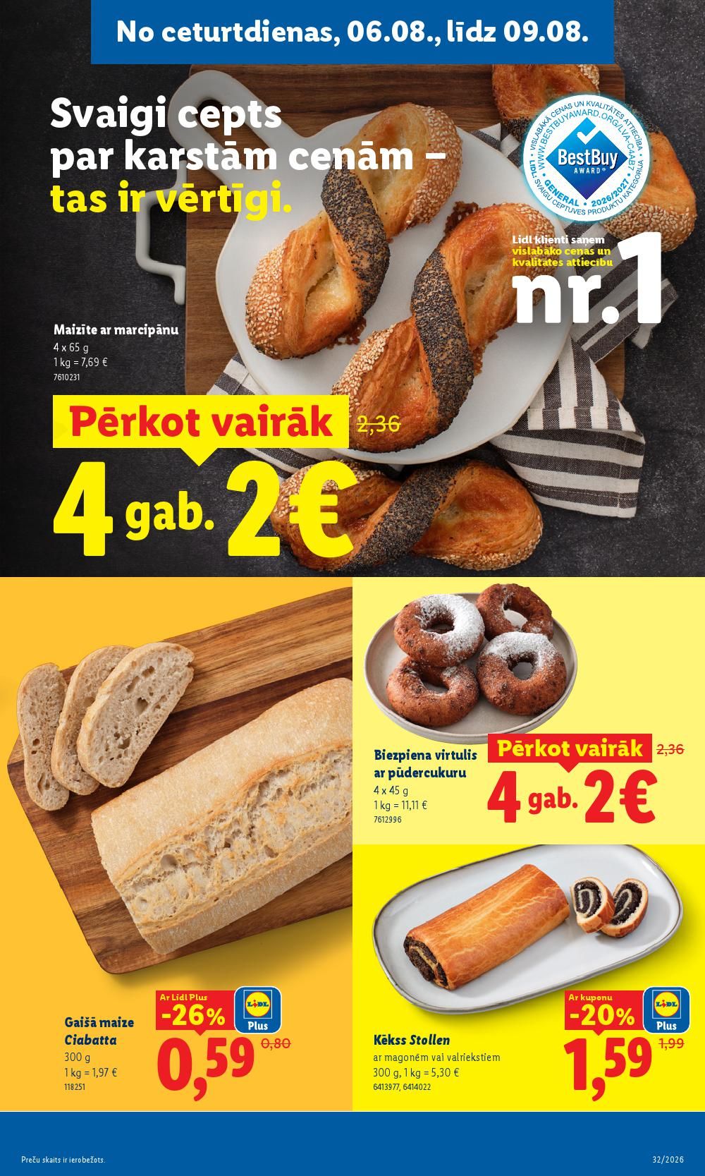 lidl - LIDL - Aktuālais akciju buklets (03.08.2026 - 09.08.2026) - page: 21