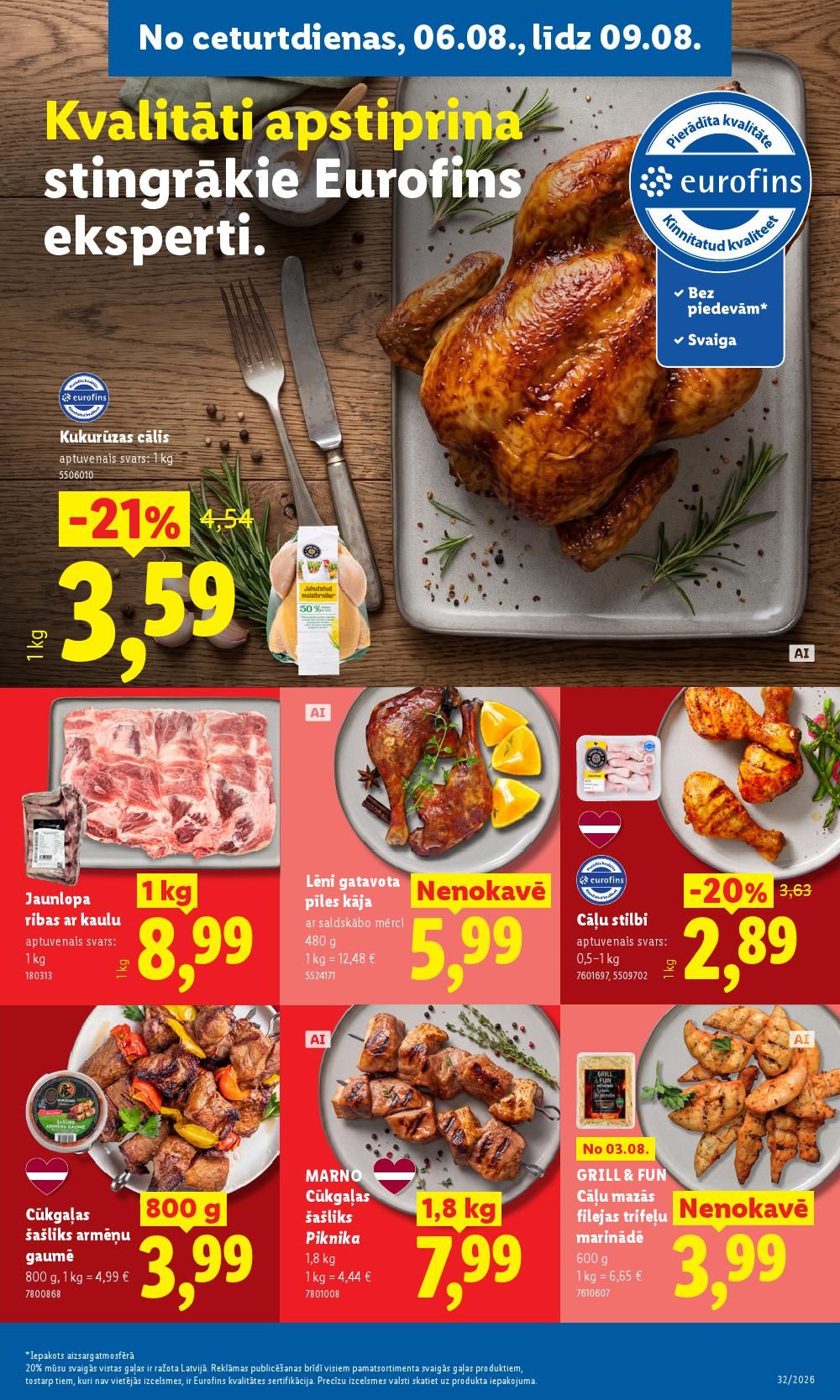 lidl - LIDL - Aktuālais akciju buklets (03.08.2026 - 09.08.2026) - page: 22