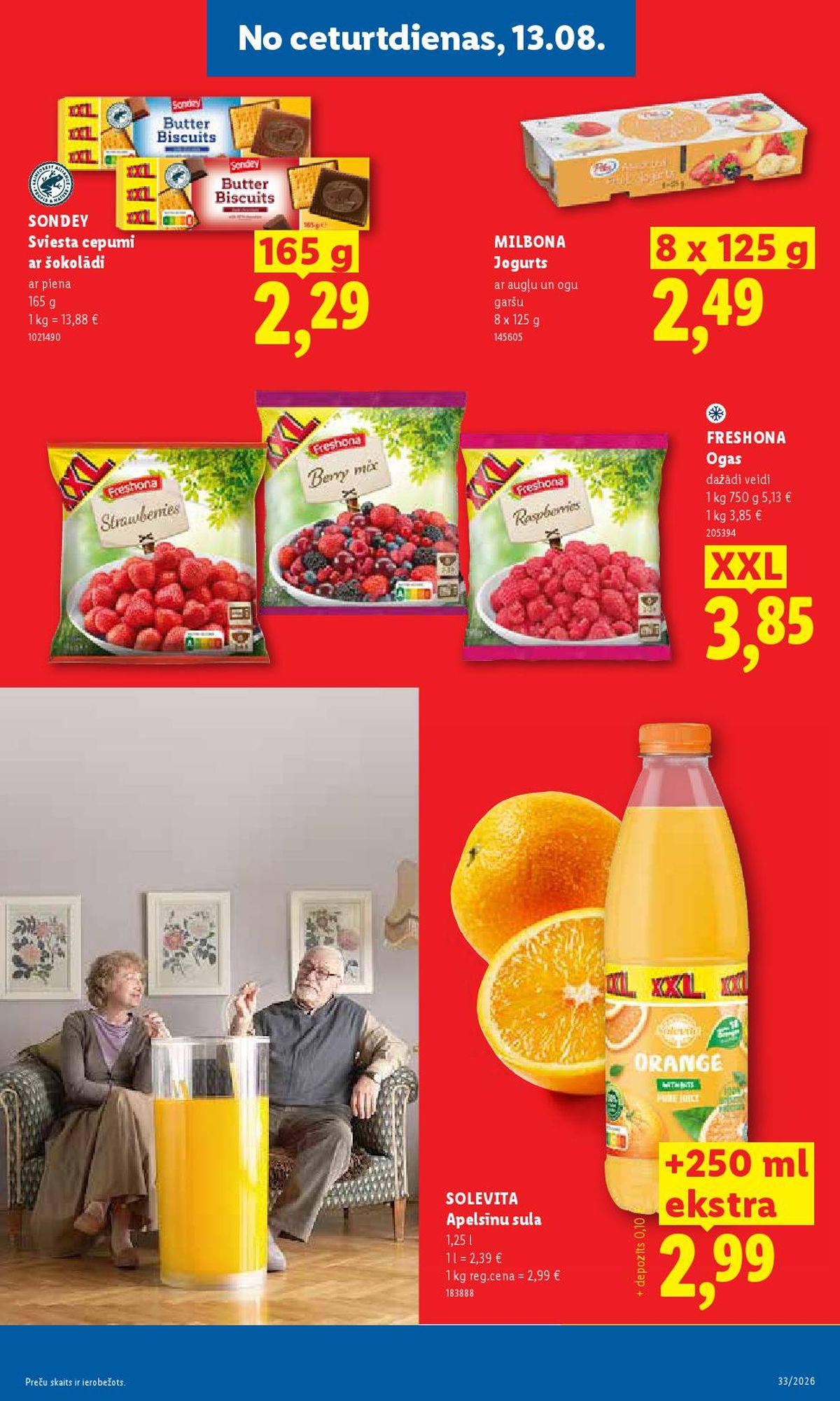 lidl - LIDL - Aktuālais akciju buklets (10.08.2026 - 16.08.2026) - page: 16