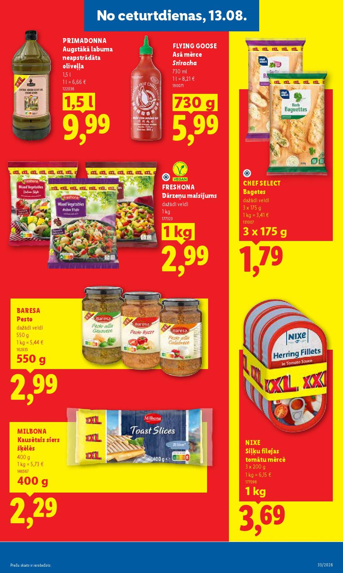 lidl - LIDL - Aktuālais akciju buklets (10.08.2026 - 16.08.2026) - page: 15