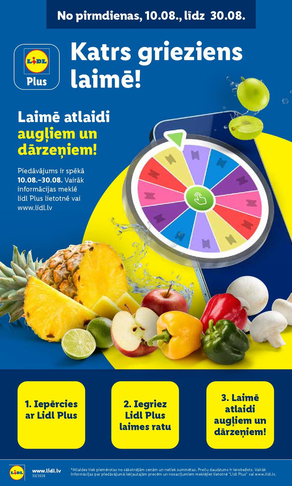 lidl - LIDL - Aktuālais akciju buklets (10.08.2026 - 16.08.2026) - page: 3