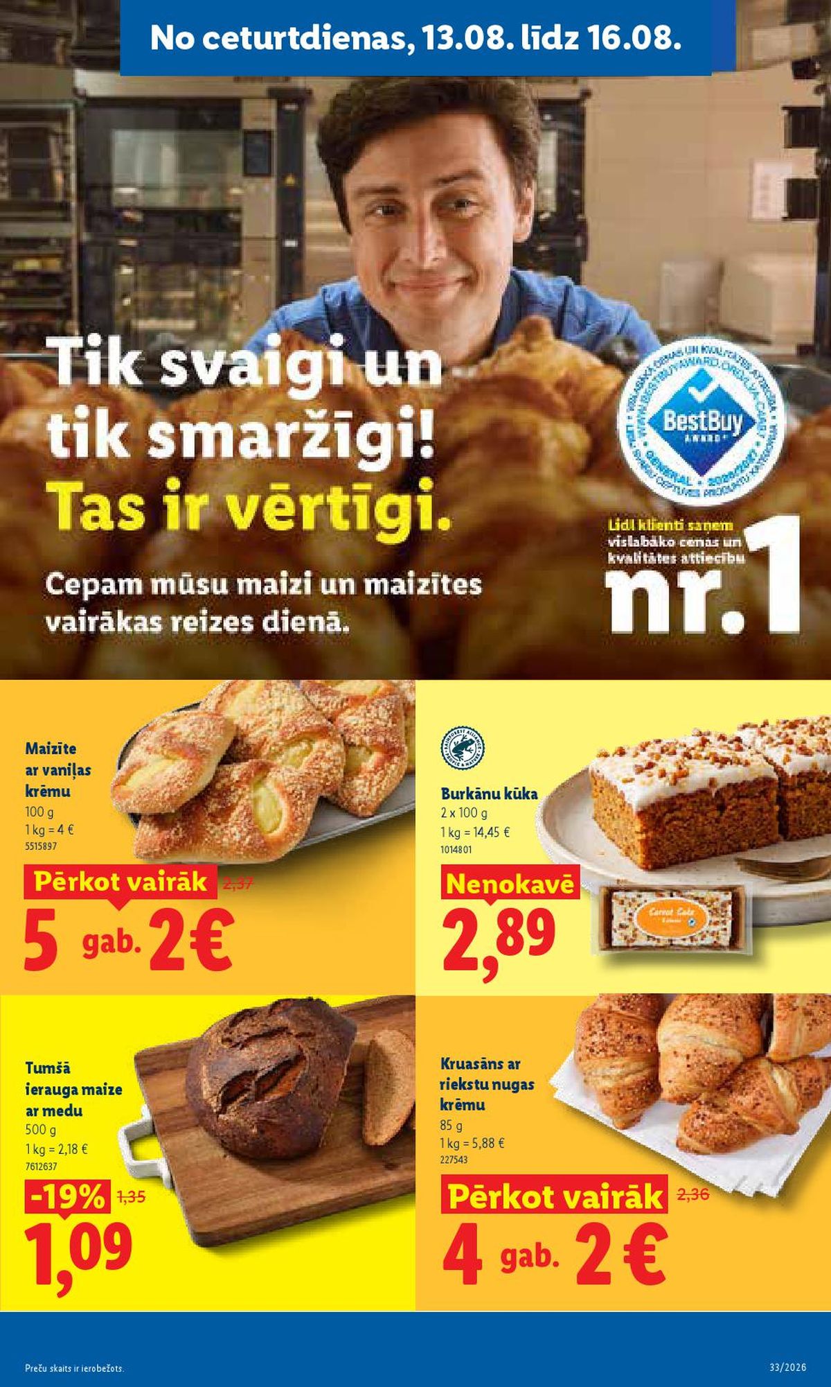 lidl - LIDL - Aktuālais akciju buklets (10.08.2026 - 16.08.2026) - page: 20