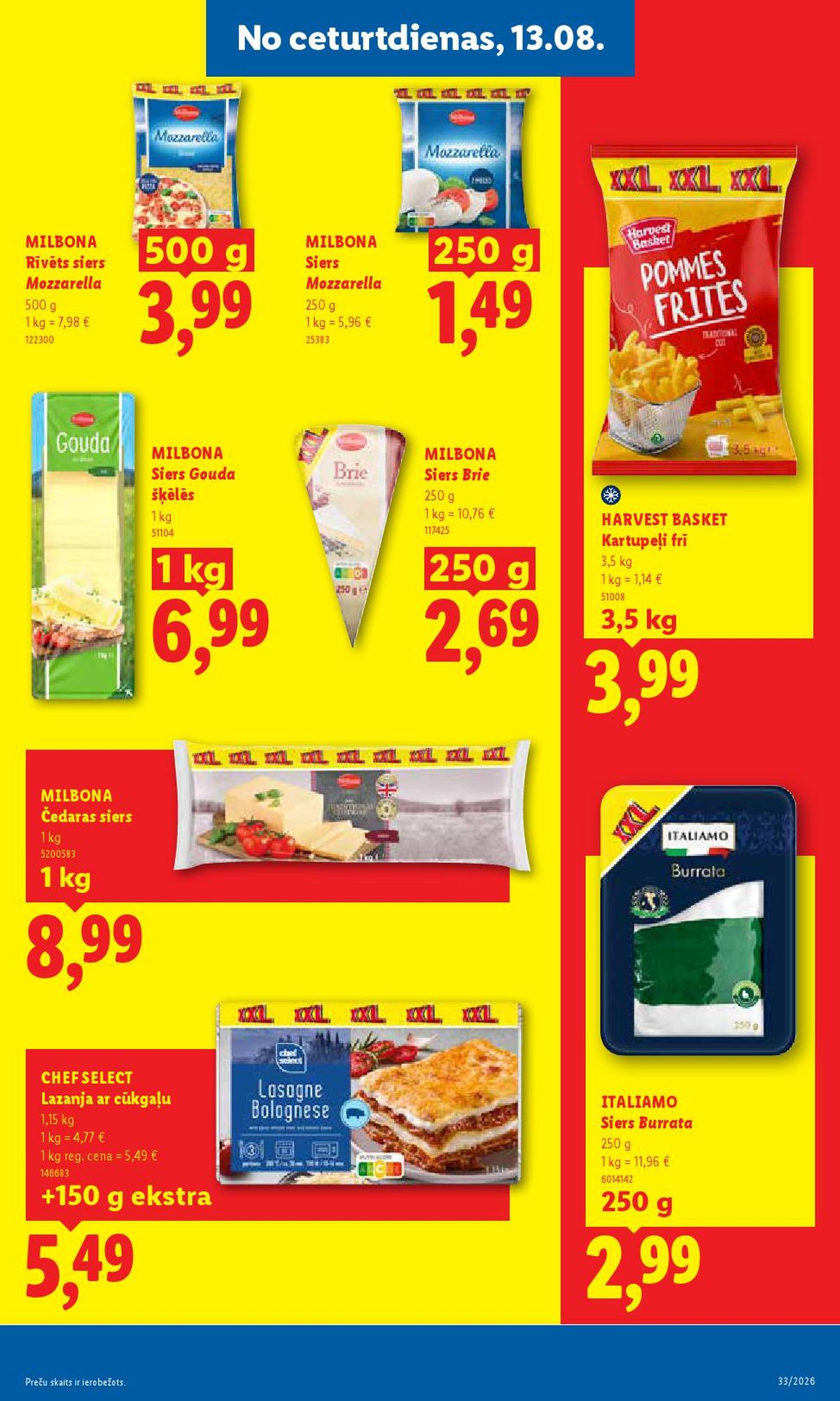 lidl - LIDL - Aktuālais akciju buklets (10.08.2026 - 16.08.2026) - page: 14
