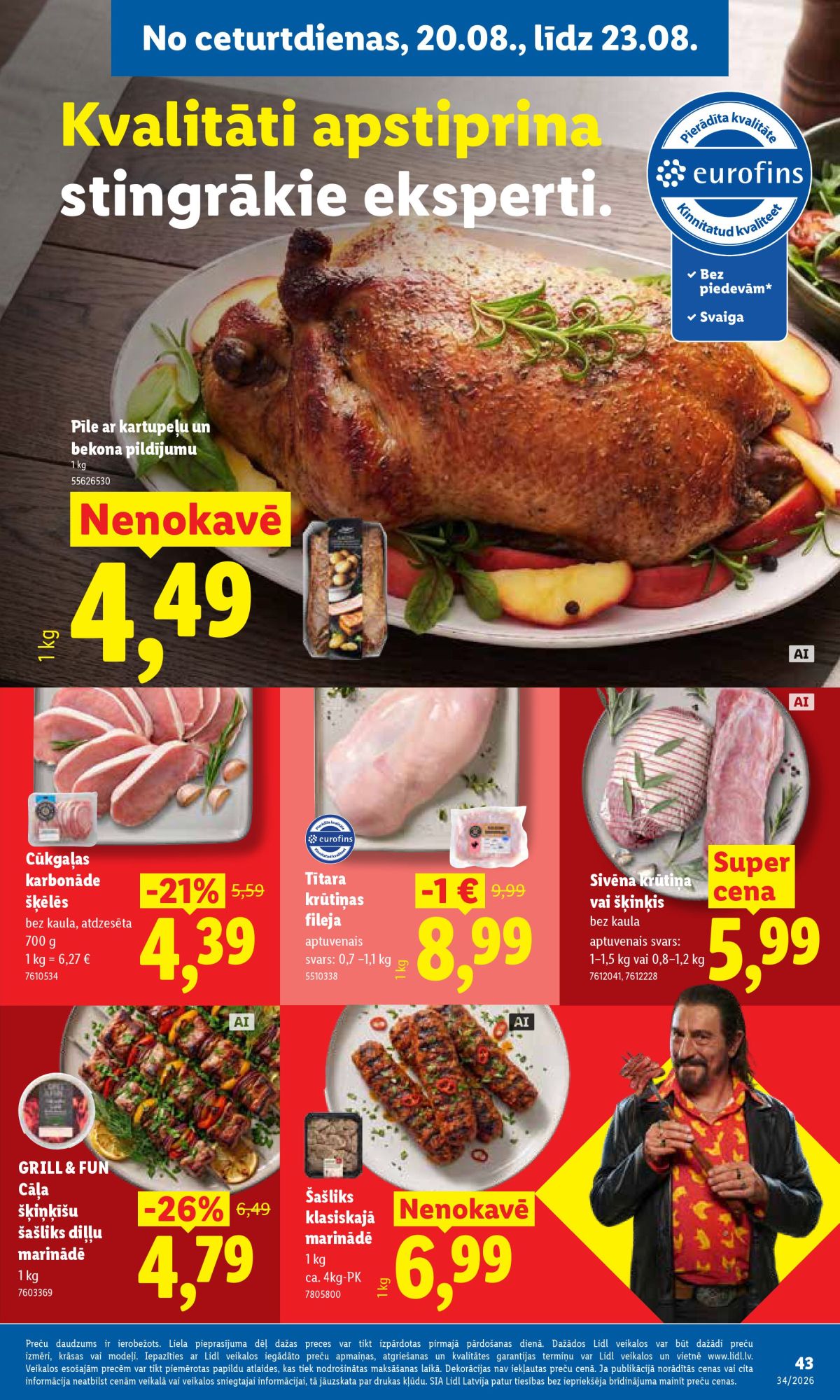 lidl - LIDL - Aktuālais akciju buklets (17.08.2026 - 23.08.2026) - page: 18