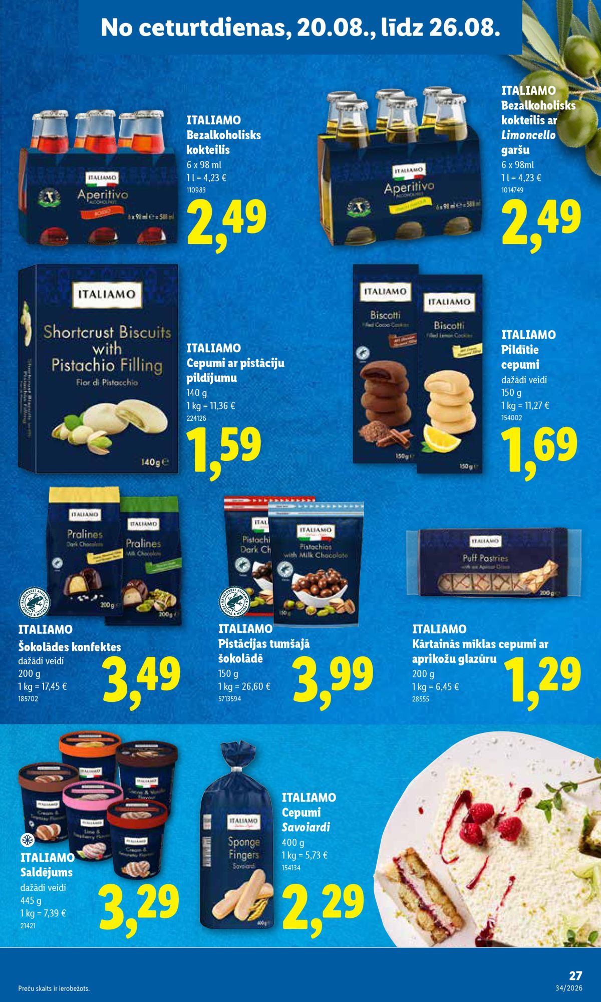 lidl - LIDL - Aktuālais akciju buklets (17.08.2026 - 23.08.2026) - page: 10