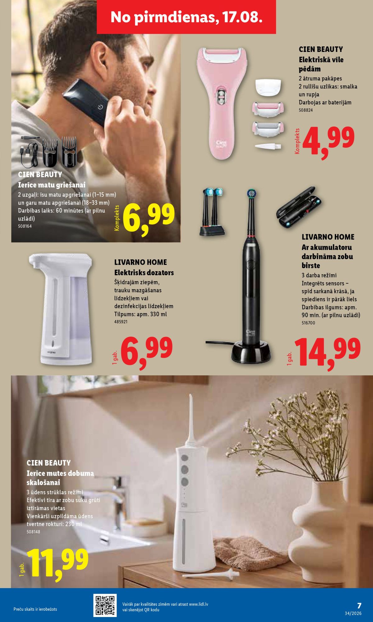 lidl - LIDL - Nepārtikas preču piedāvājums (17.08.2026 - 23.08.2026) - page: 4