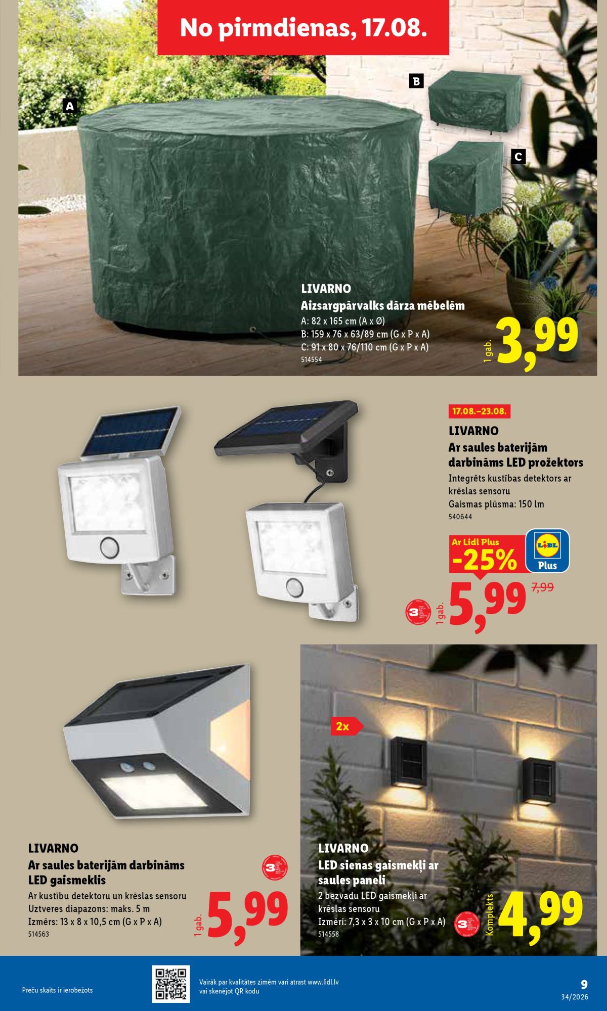 lidl - LIDL - Nepārtikas preču piedāvājums (17.08.2026 - 23.08.2026) - page: 5