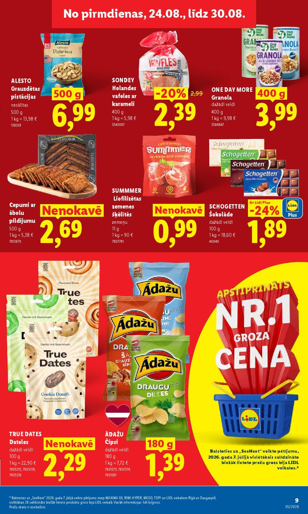 lidl - LIDL - Aktuālais akciju buklets (24.08.2026 - 30.08.2026) - page: 6