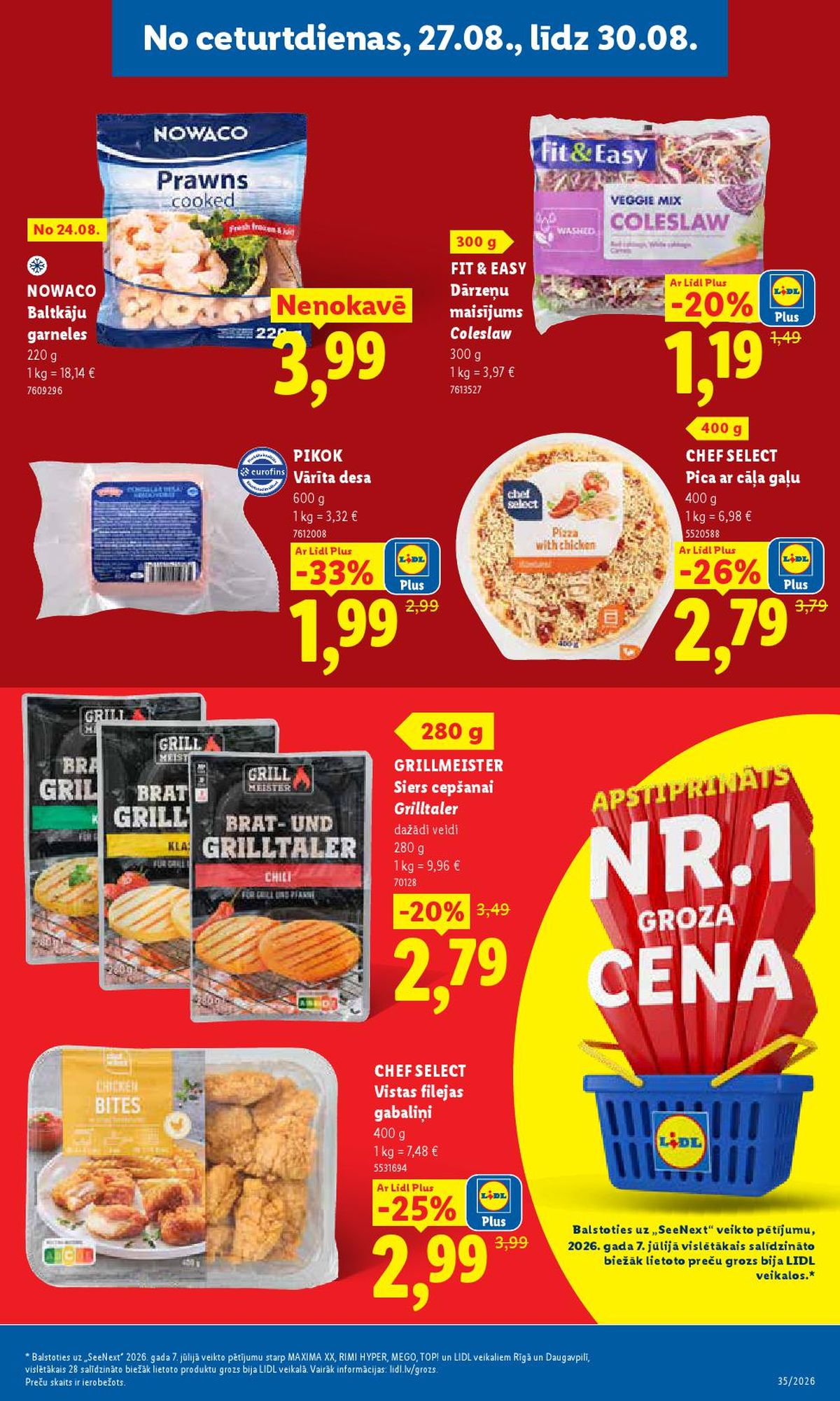 lidl - LIDL - Aktuālais akciju buklets (24.08.2026 - 30.08.2026) - page: 15
