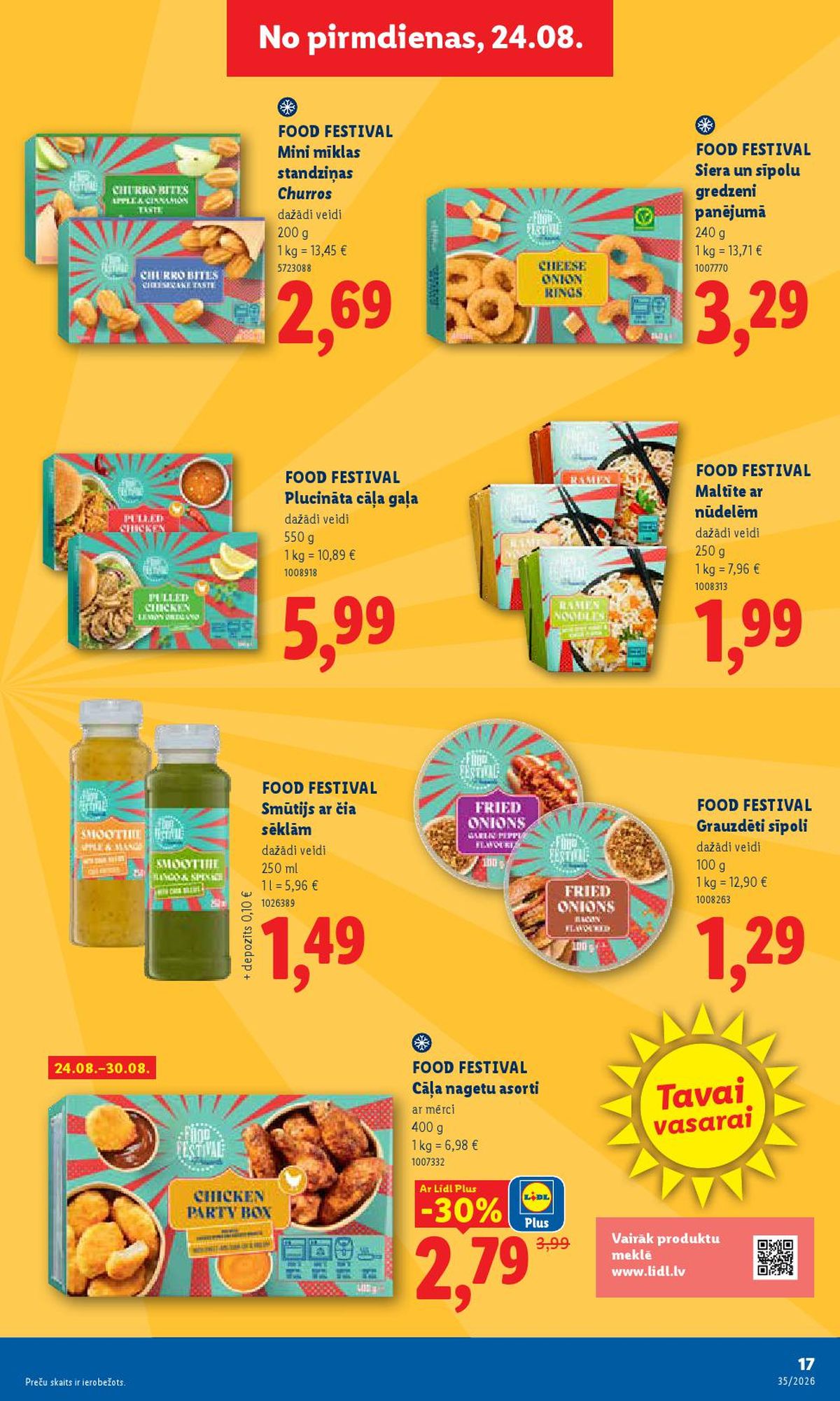 lidl - LIDL - Aktuālais akciju buklets (24.08.2026 - 30.08.2026) - page: 10