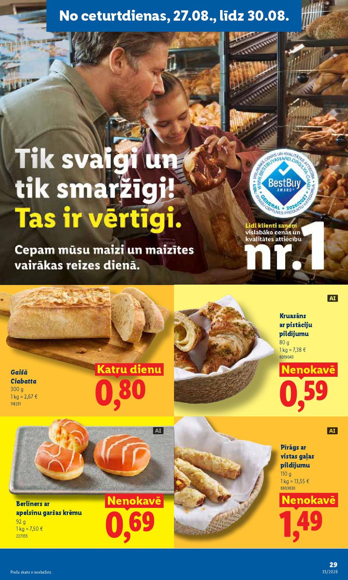 lidl - LIDL - Aktuālais akciju buklets (24.08.2026 - 30.08.2026) - page: 16