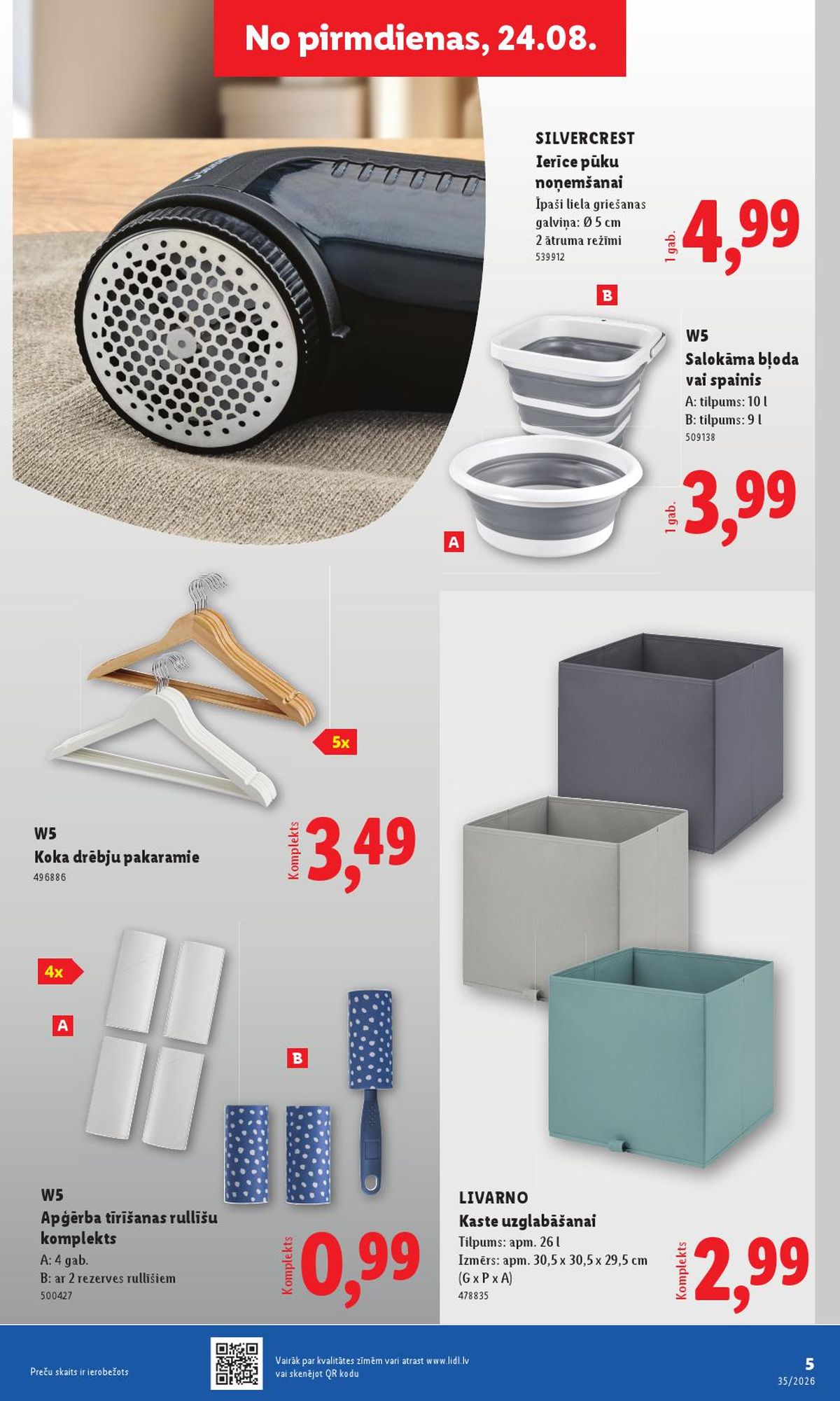 lidl - LIDL - Nepārtikas preču piedāvājums (24.08.2026 - 30.08.2026) - page: 3