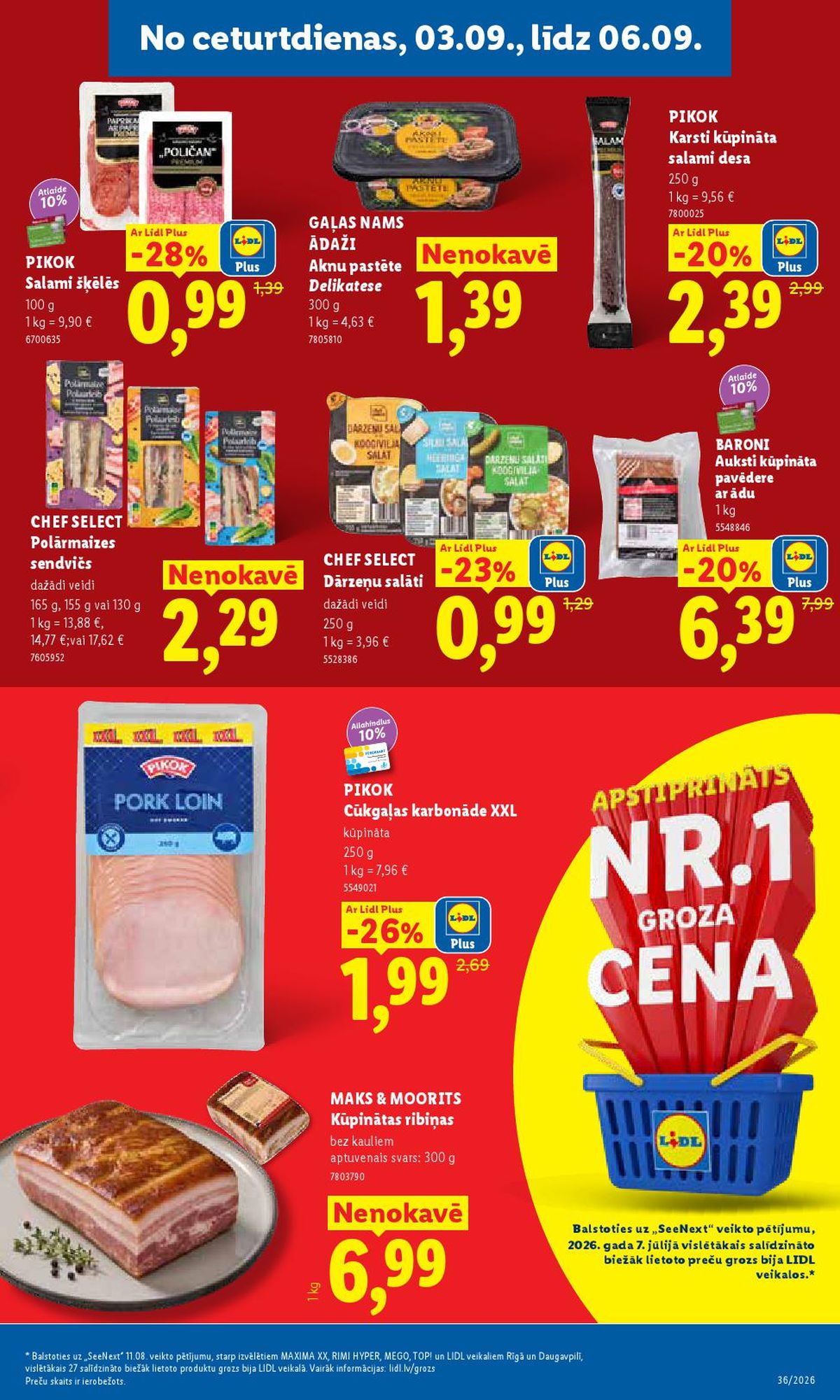 lidl - LIDL - Aktuālais akciju buklets (31.08.2026 - 06.09.2026) - page: 17