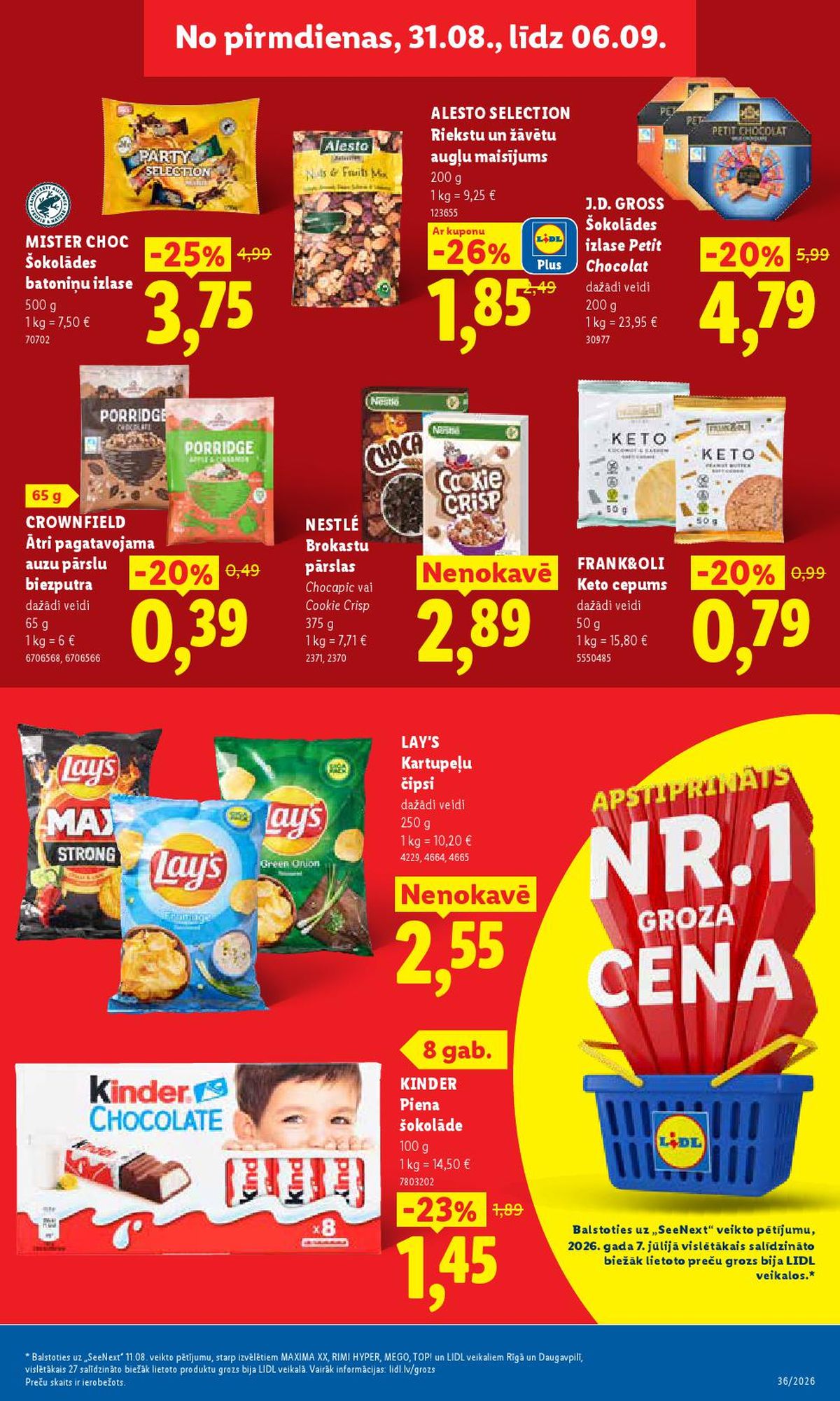 lidl - LIDL - Aktuālais akciju buklets (31.08.2026 - 06.09.2026) - page: 8