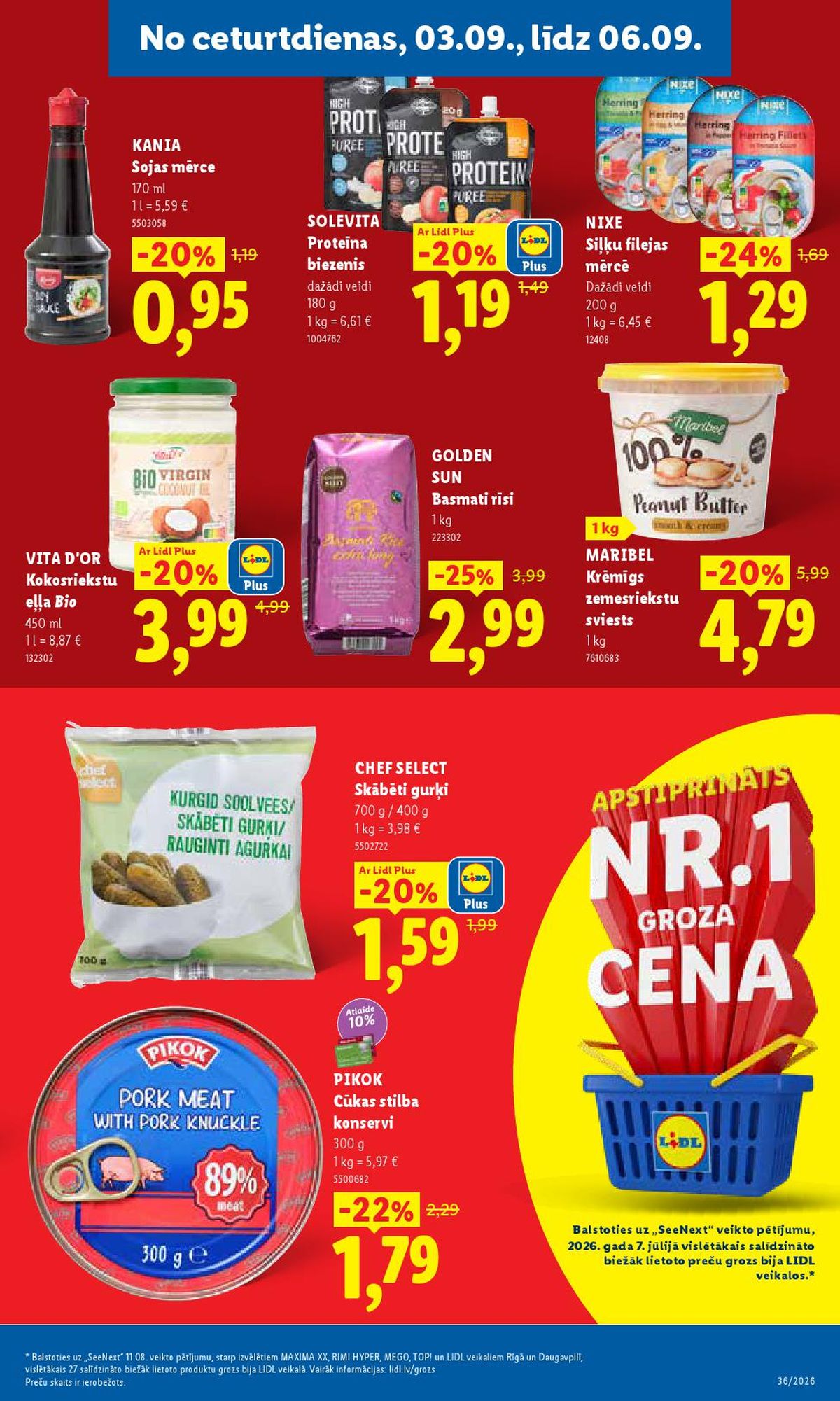 lidl - LIDL - Aktuālais akciju buklets (31.08.2026 - 06.09.2026) - page: 16