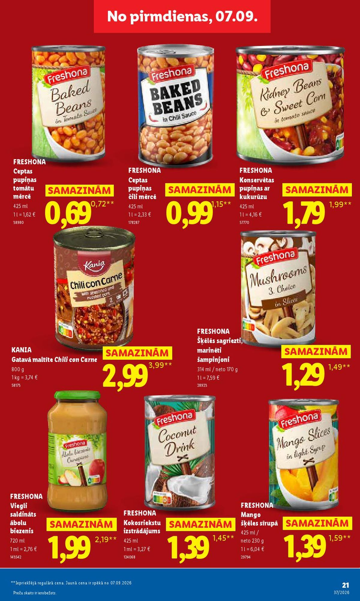 lidl - LIDL - Aktuālais akciju buklets (07.09.2026 - 13.09.2026) - page: 10