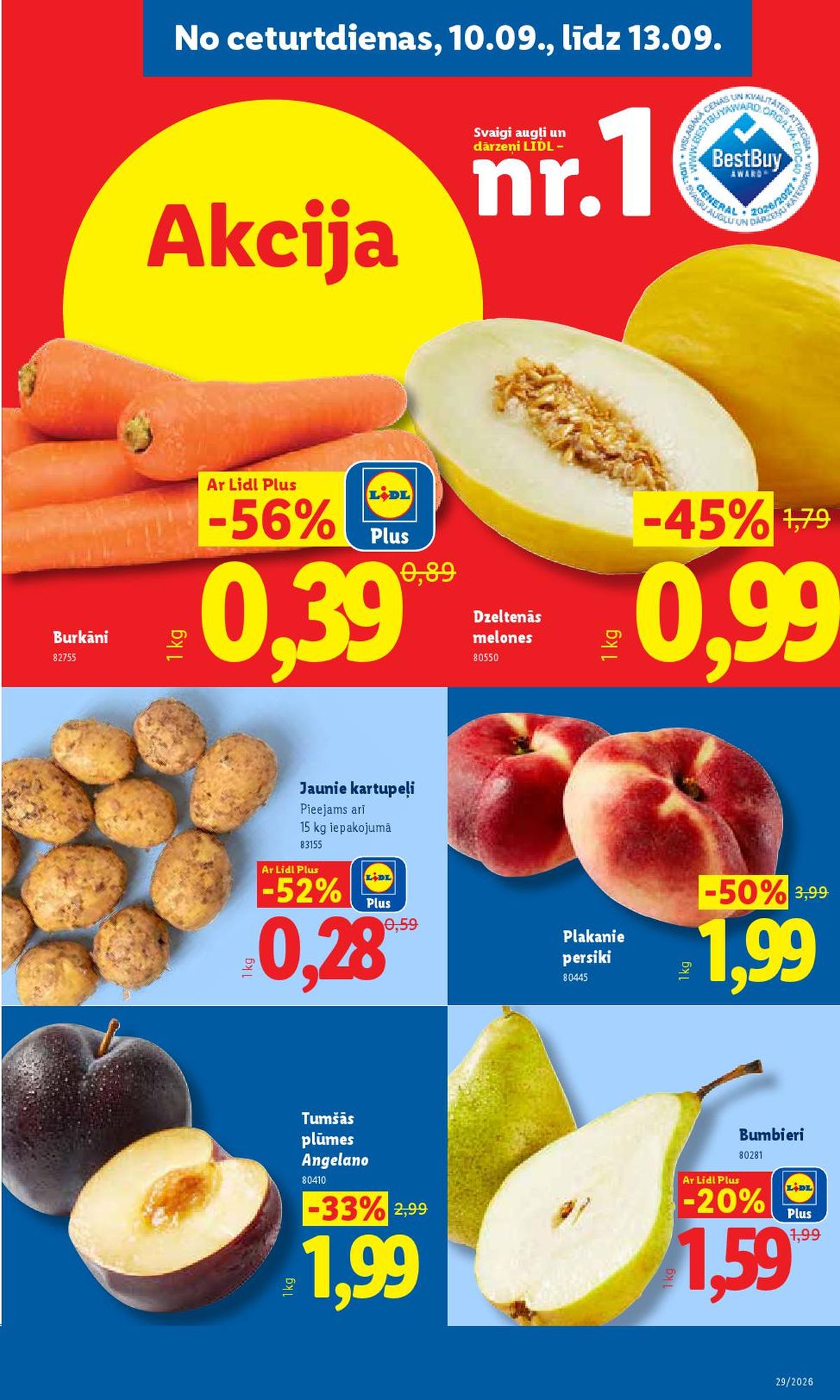 lidl - LIDL - Aktuālais akciju buklets (07.09.2026 - 13.09.2026) - page: 23
