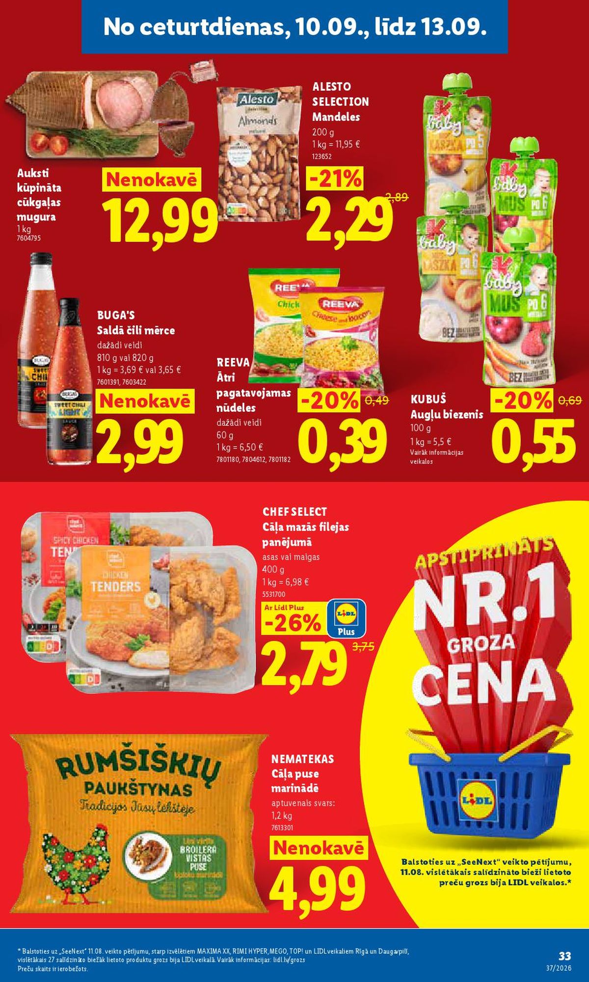 lidl - LIDL - Aktuālais akciju buklets (07.09.2026 - 13.09.2026) - page: 18