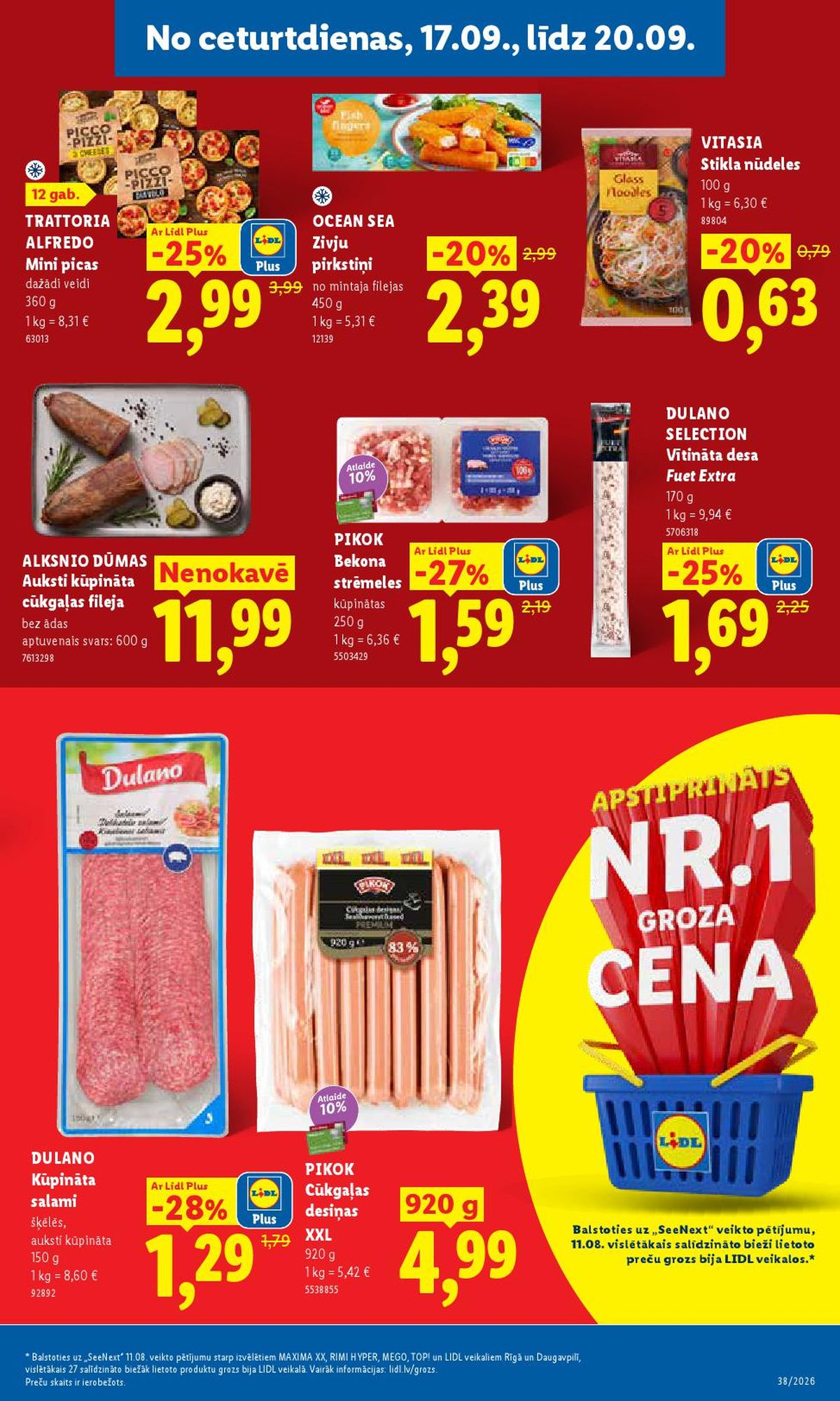 lidl - LIDL - Aktuālais akciju buklets (14.09.2026 - 20.09.2026) - page: 15