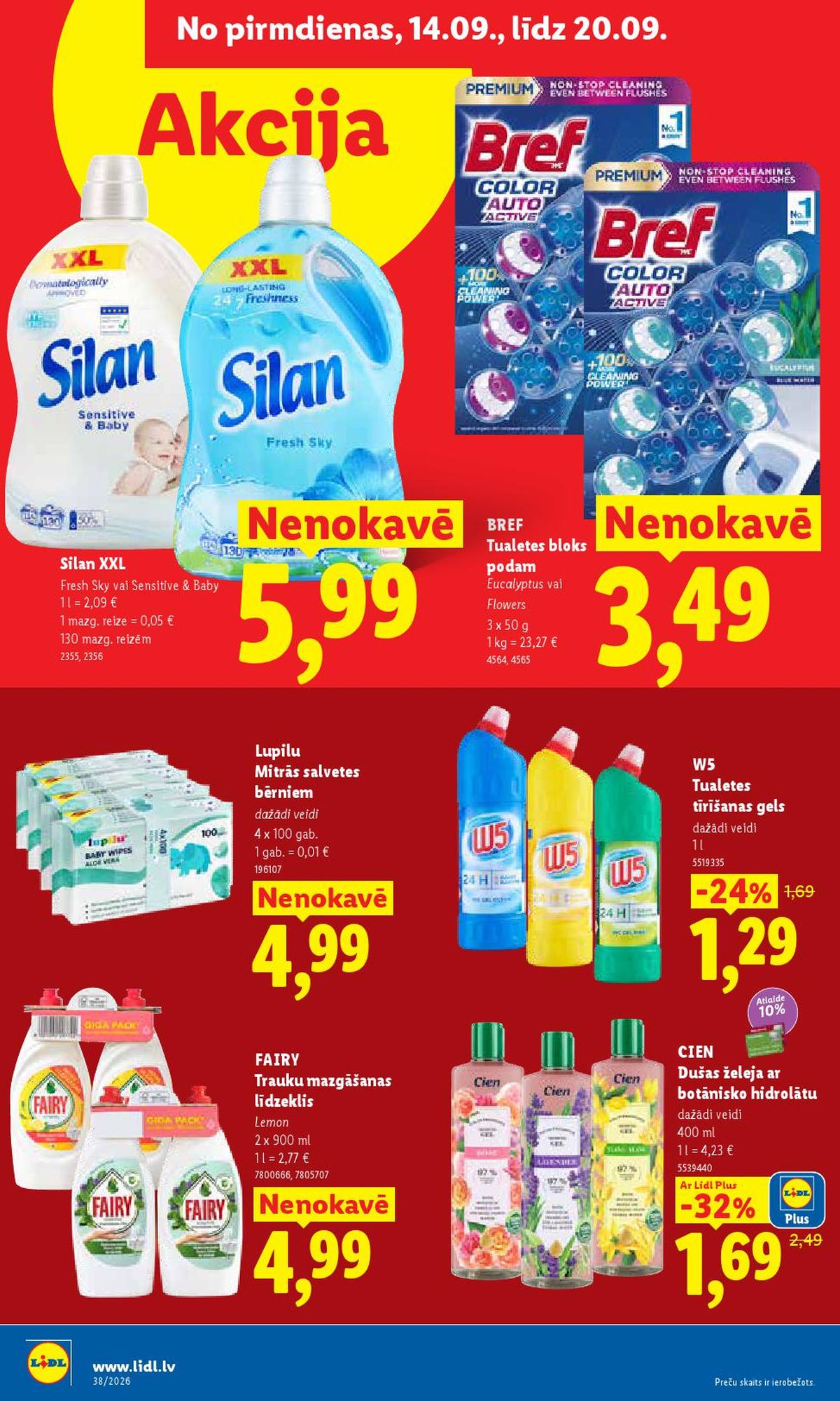 lidl - LIDL - Aktuālais akciju buklets (14.09.2026 - 20.09.2026) - page: 10