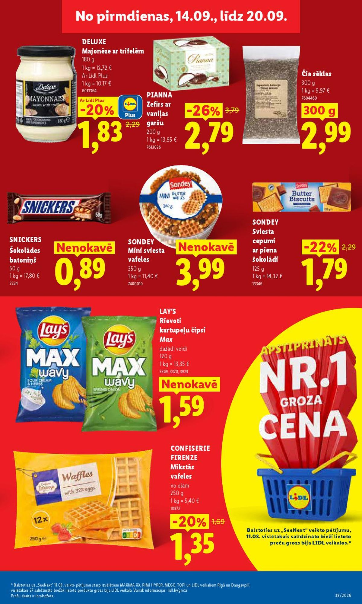 lidl - LIDL - Aktuālais akciju buklets (14.09.2026 - 20.09.2026) - page: 7