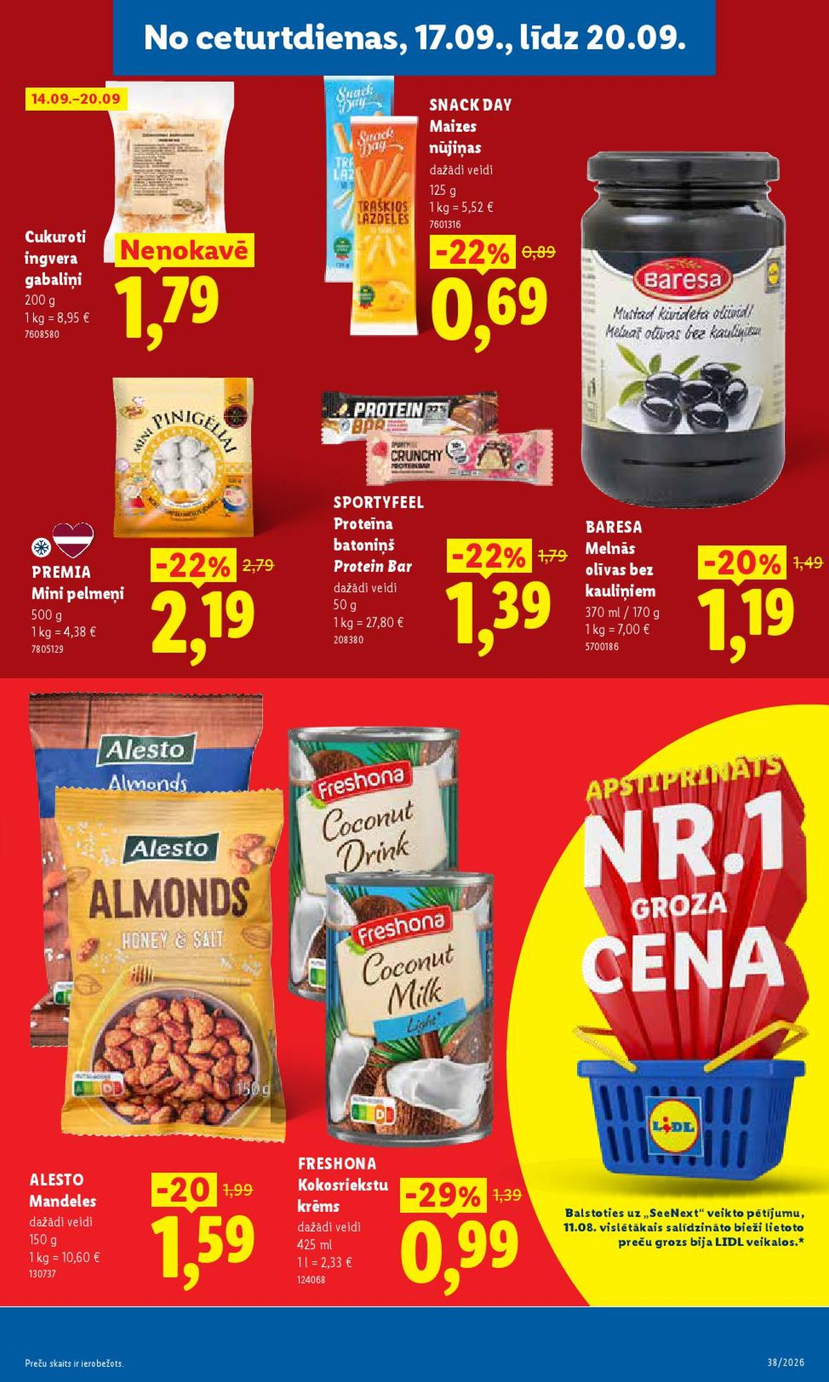 lidl - LIDL - Aktuālais akciju buklets (14.09.2026 - 20.09.2026) - page: 16