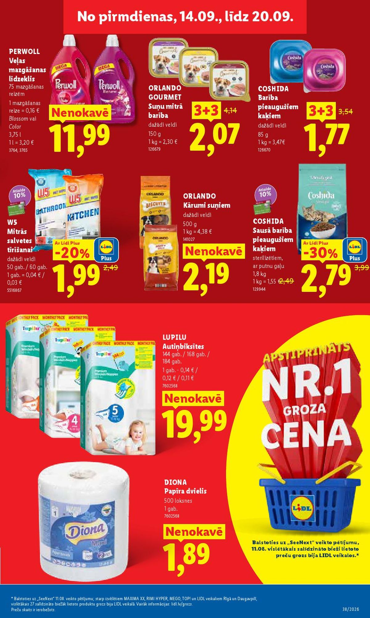 lidl - LIDL - Aktuālais akciju buklets (14.09.2026 - 20.09.2026) - page: 9