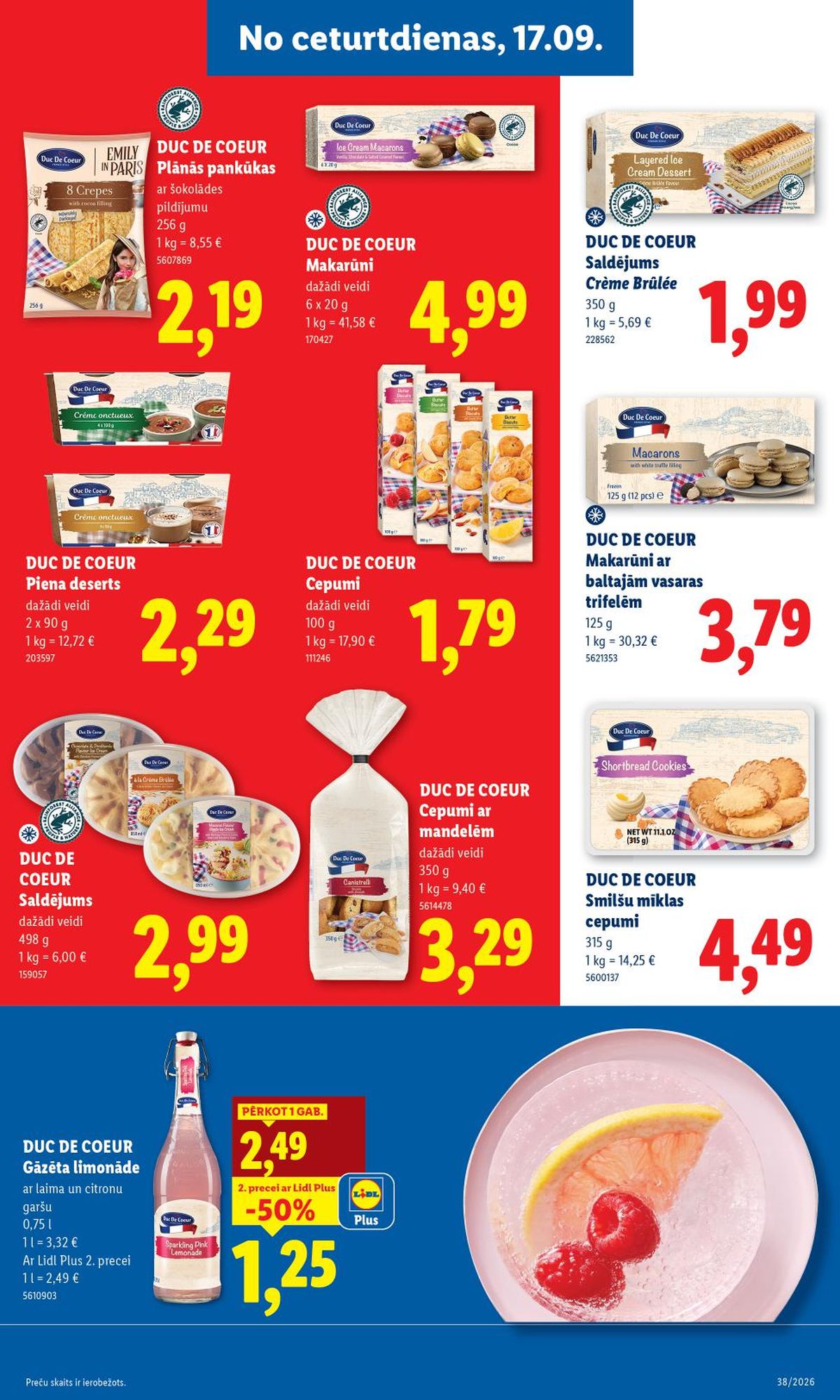lidl - LIDL - Aktuālais akciju buklets (14.09.2026 - 20.09.2026) - page: 12