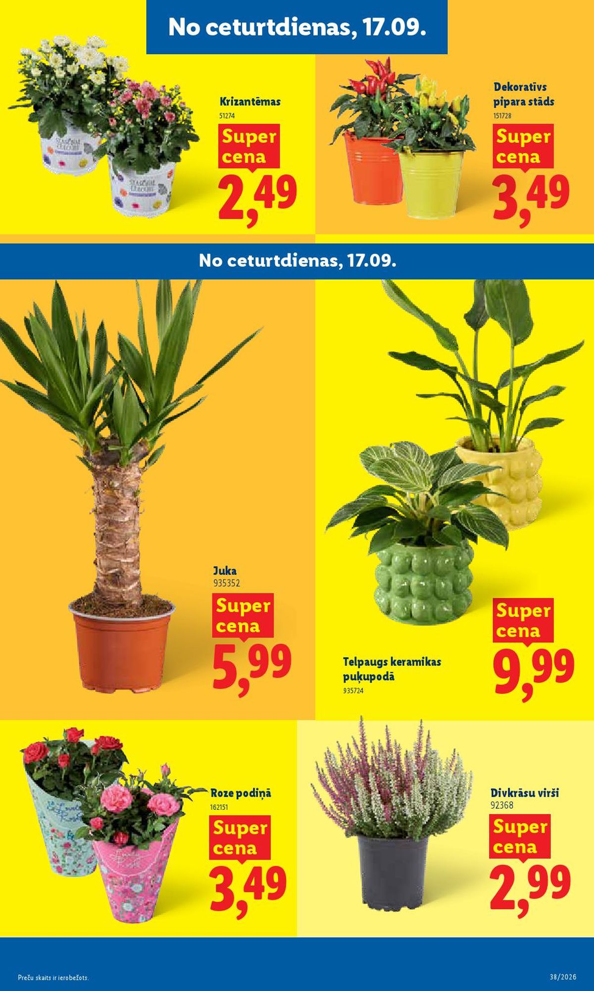 lidl - LIDL - Aktuālais akciju buklets (14.09.2026 - 20.09.2026) - page: 4