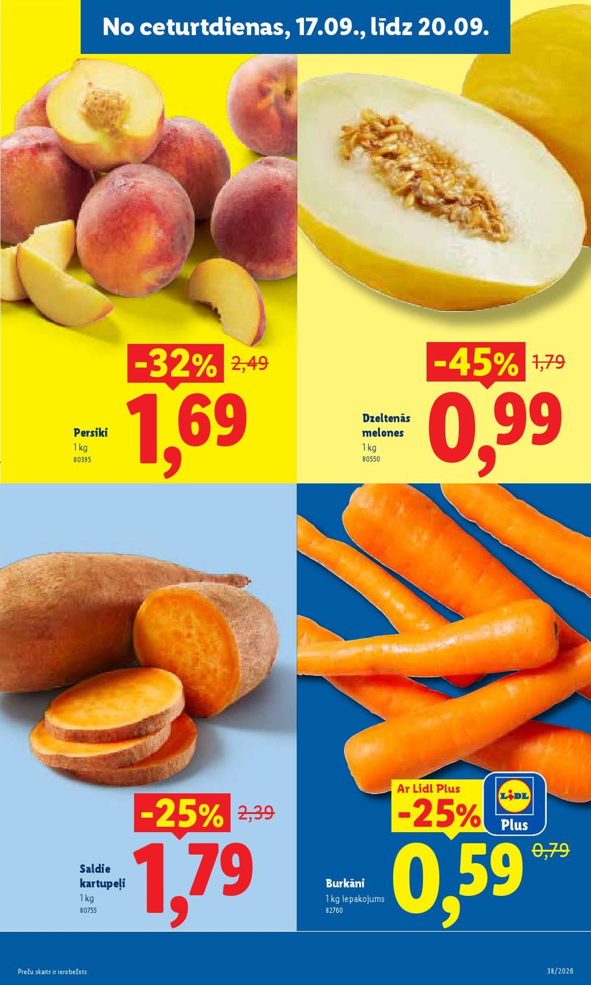 lidl - LIDL - Aktuālais akciju buklets (14.09.2026 - 20.09.2026) - page: 18