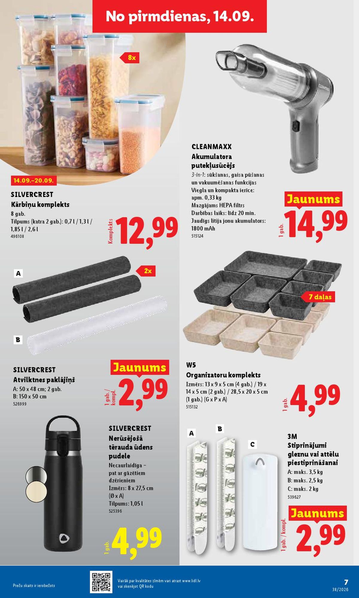 lidl - LIDL - Nepārtikas preču piedāvājums (14.09.2026 - 20.09.2026) - page: 4