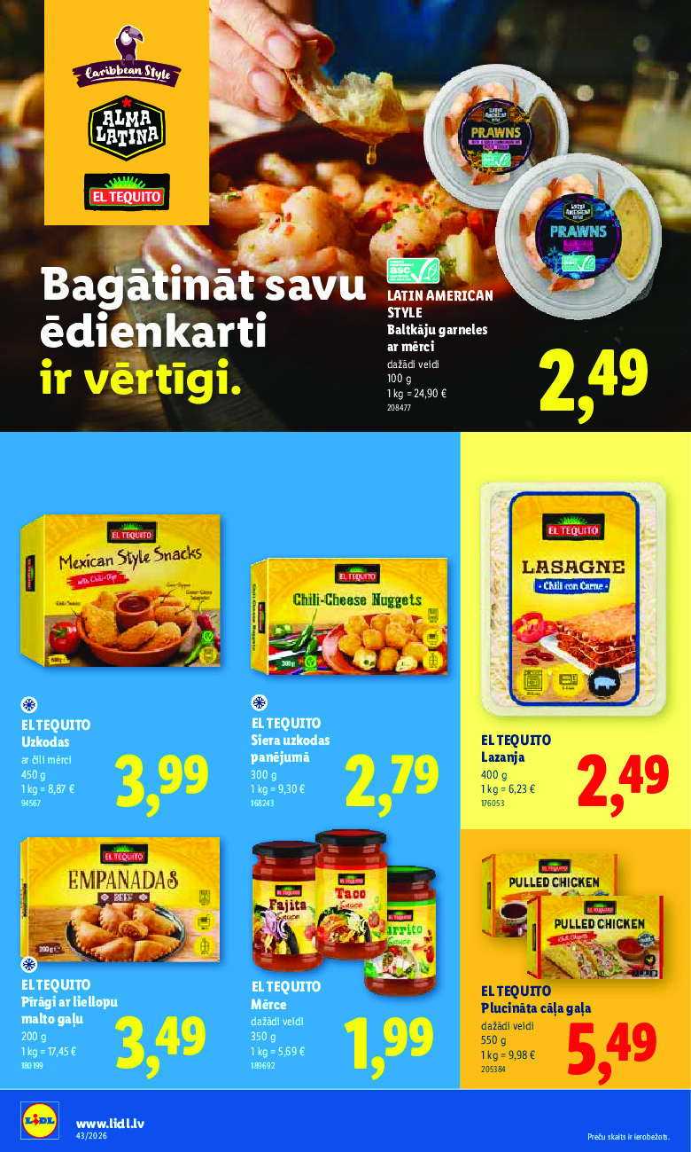 lidl - Aktuālais akciju buklets (2026-10-19 - 2026-10-25) - page: 18