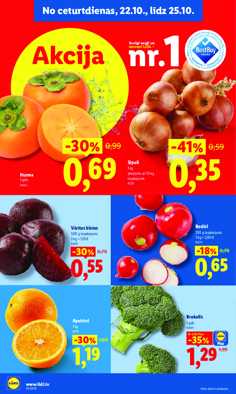 lidl - Aktuālais akciju buklets (2026-10-19 - 2026-10-25) - page: 28