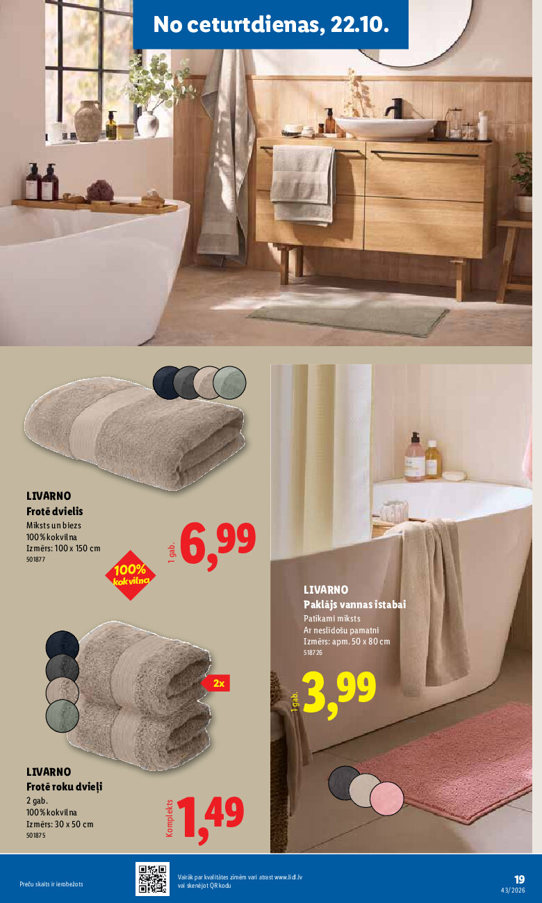 lidl - Nepārtikas preču piedāvājums (2026-10-19 - 2026-10-25) - page: 19