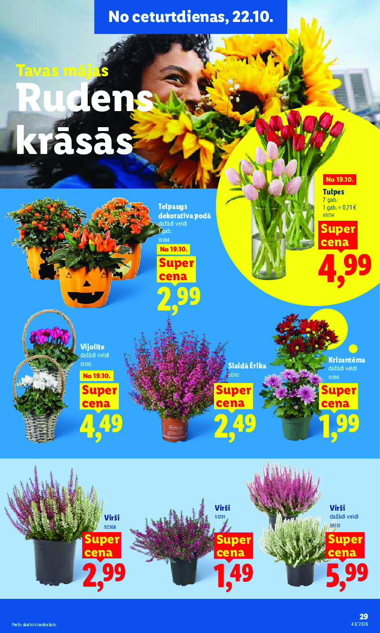 lidl - Aktuālais akciju buklets (2026-10-19 - 2026-10-25) - page: 29